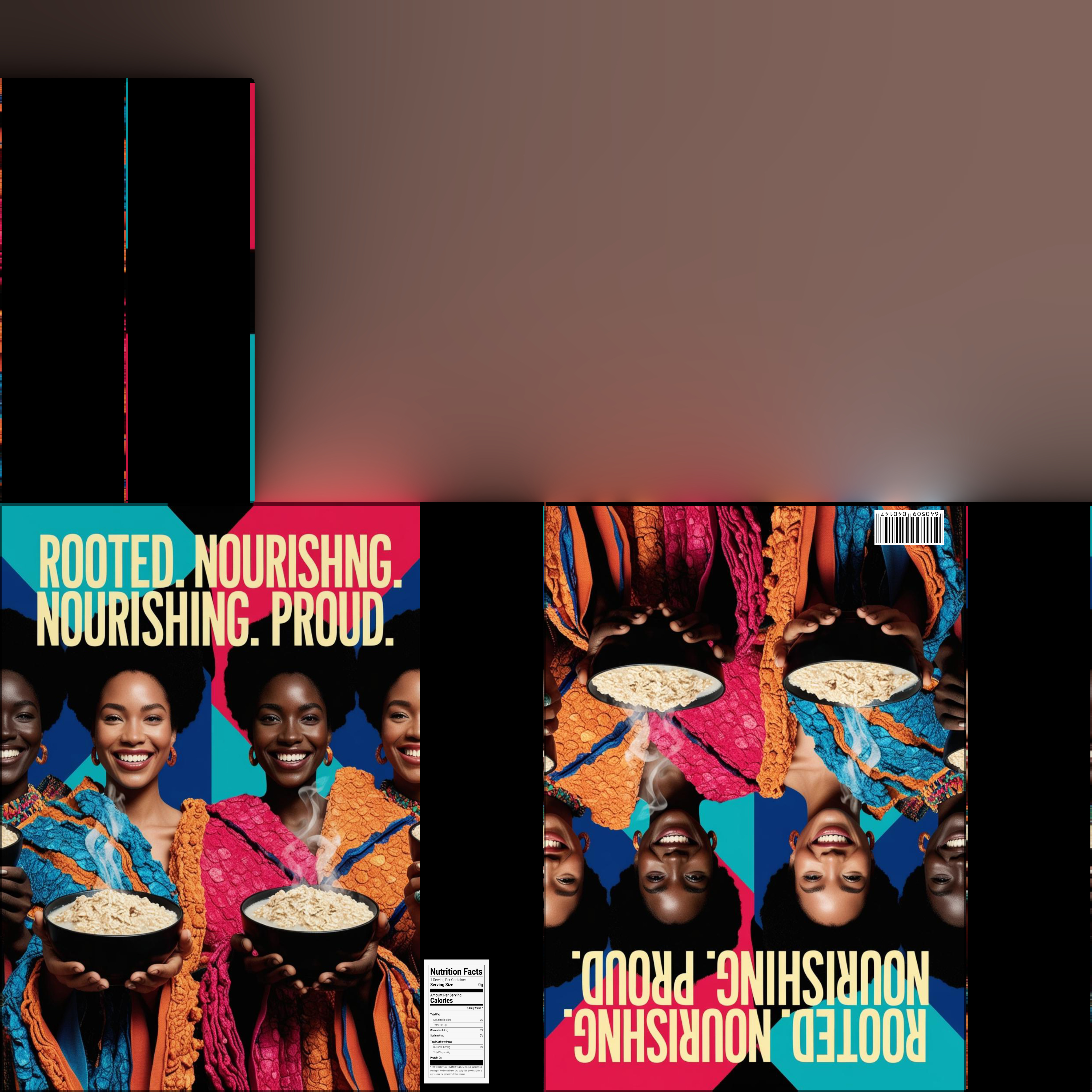 Dry breakfast and cereal-Instant Oatmeal-GAME READY PBR Low-poly 3D model_16