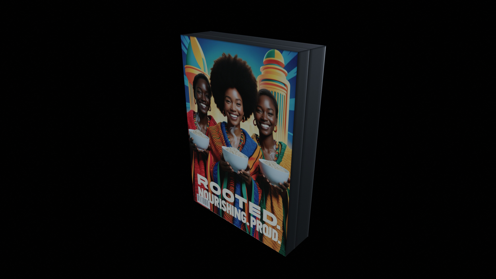 Dry breakfast and cereal-Instant Oatmeal-GAME READY PBR Low-poly 3D model_8