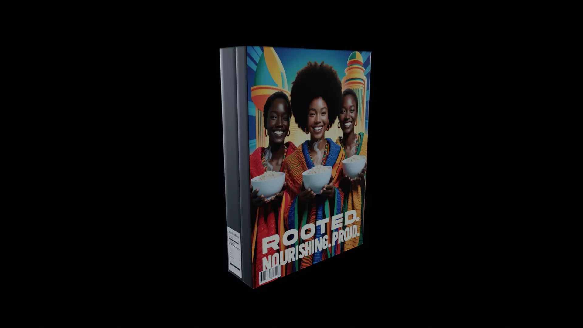 Dry breakfast and cereal-Instant Oatmeal-GAME READY PBR Low-poly 3D model_0