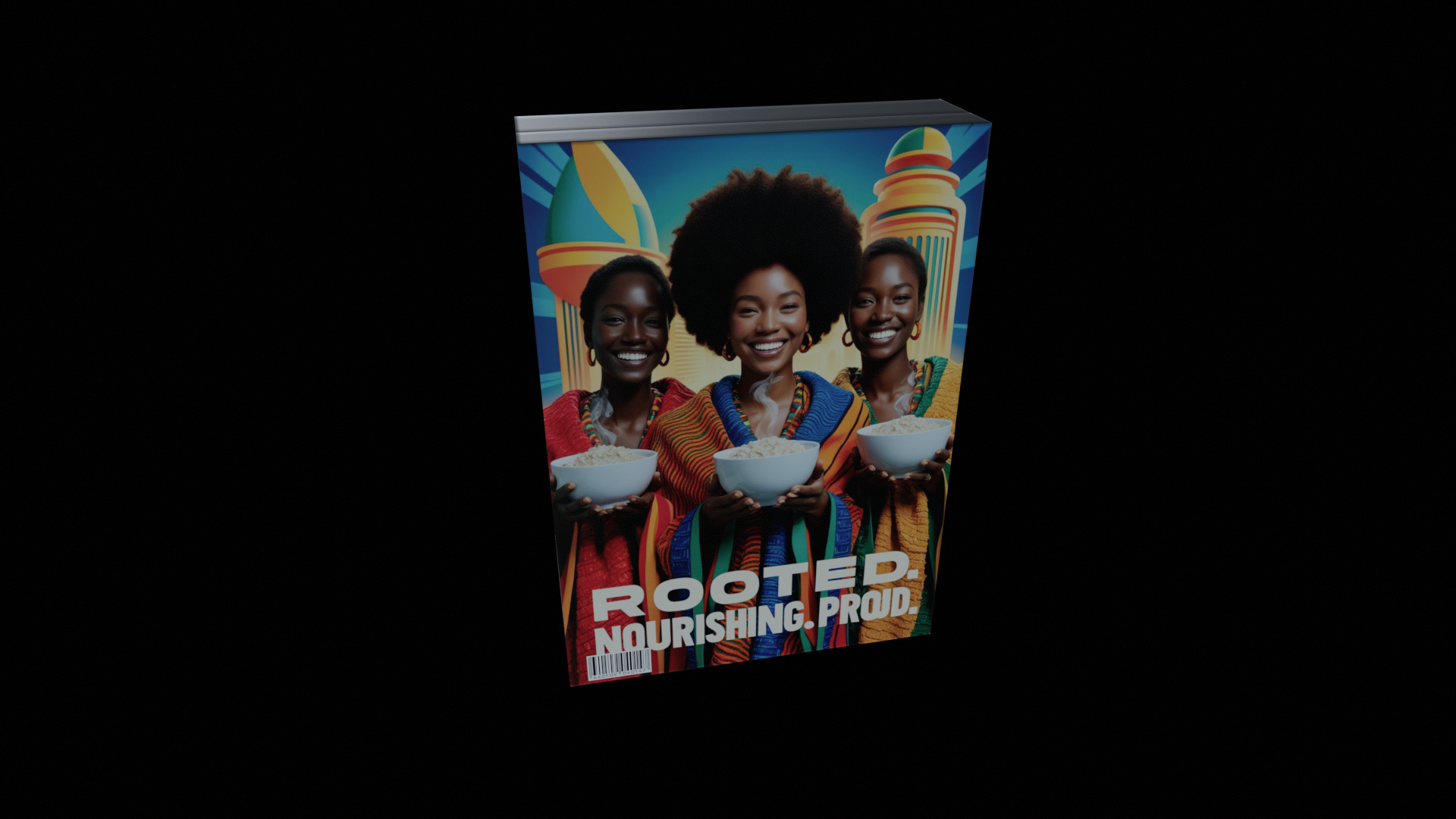 Dry breakfast and cereal-Instant Oatmeal-GAME READY PBR Low-poly 3D model_5