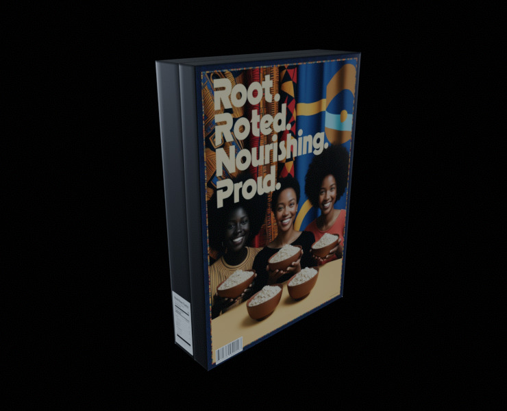 Dry breakfast and cereal-Instant Oatmeal-GAME READY PBR Low-poly 3D model_14