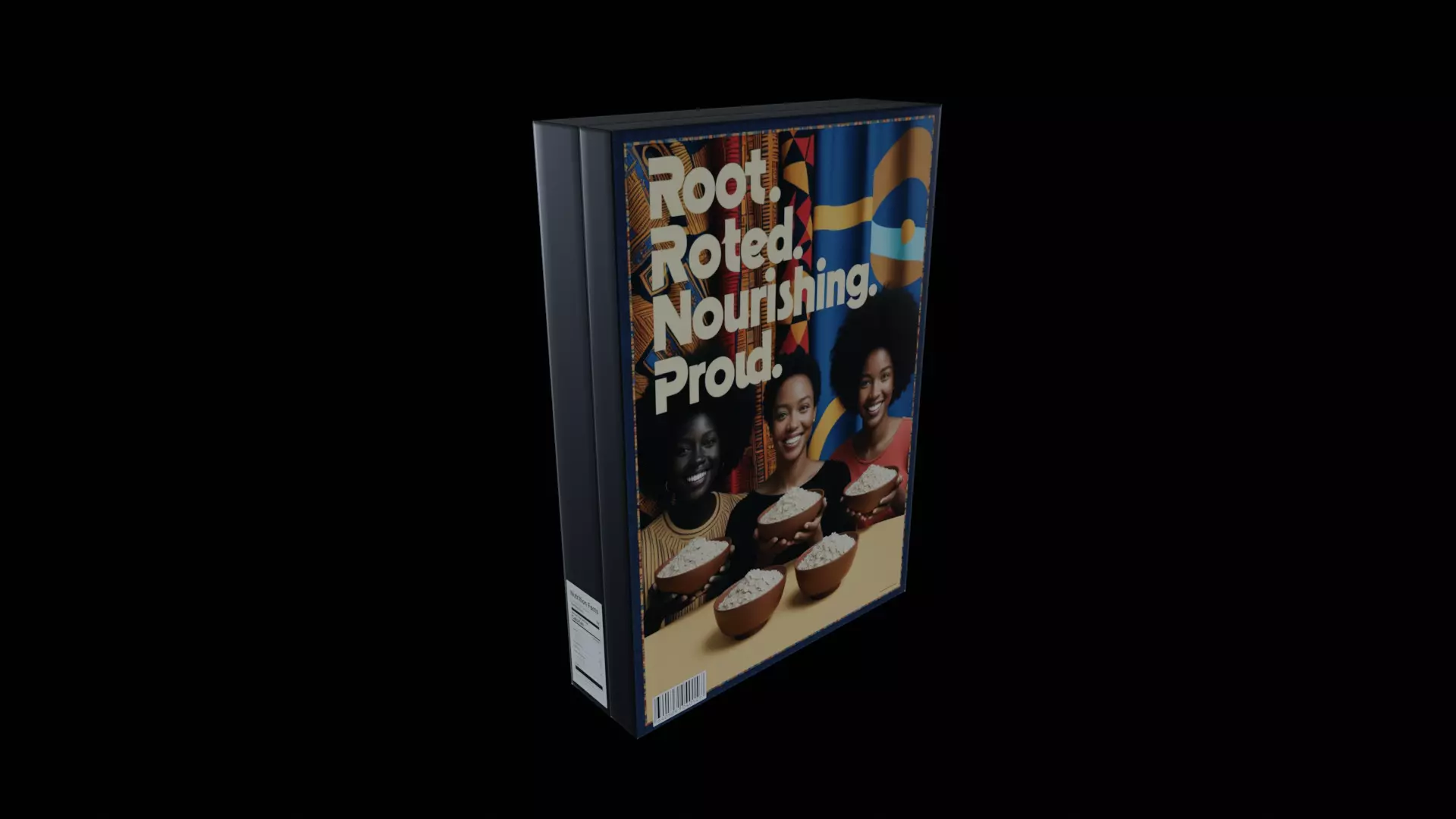 Dry breakfast and cereal-Instant Oatmeal-GAME READY PBR Low-poly 3D model_0