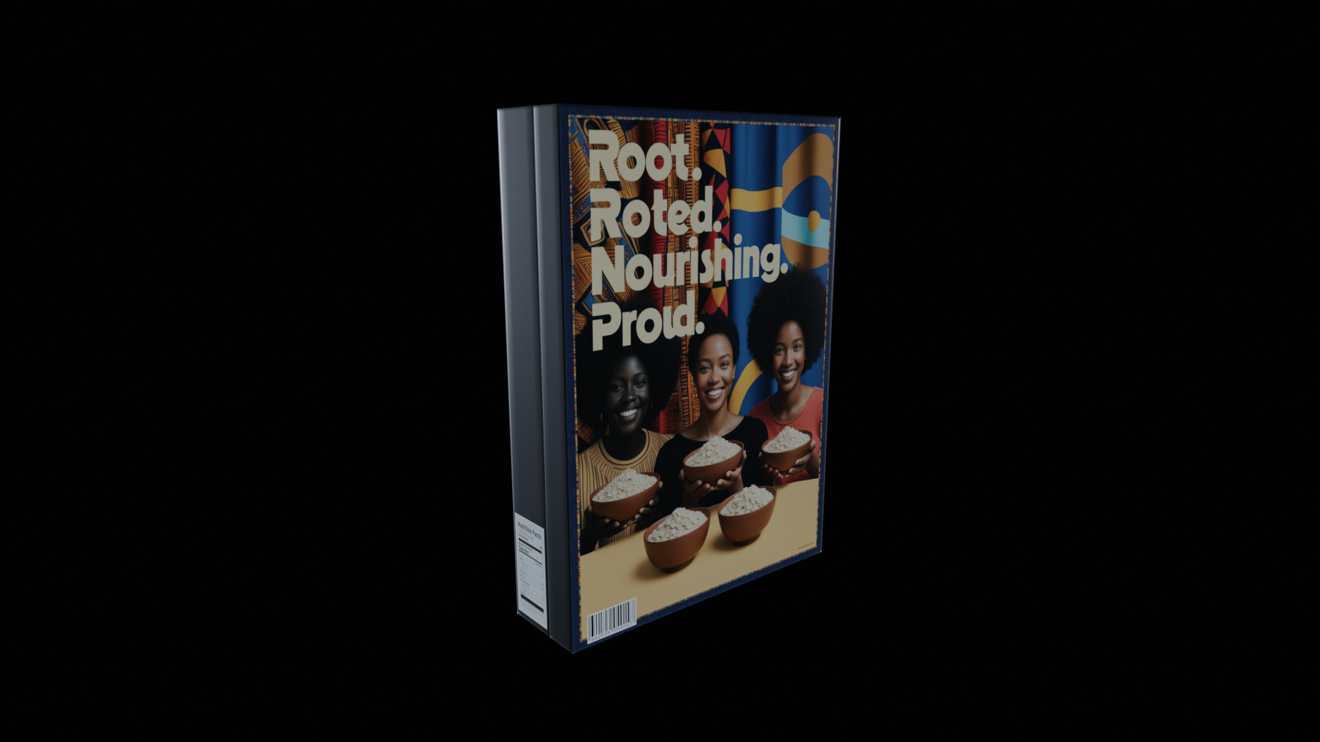 Dry breakfast and cereal-Instant Oatmeal-GAME READY PBR Low-poly 3D model_9