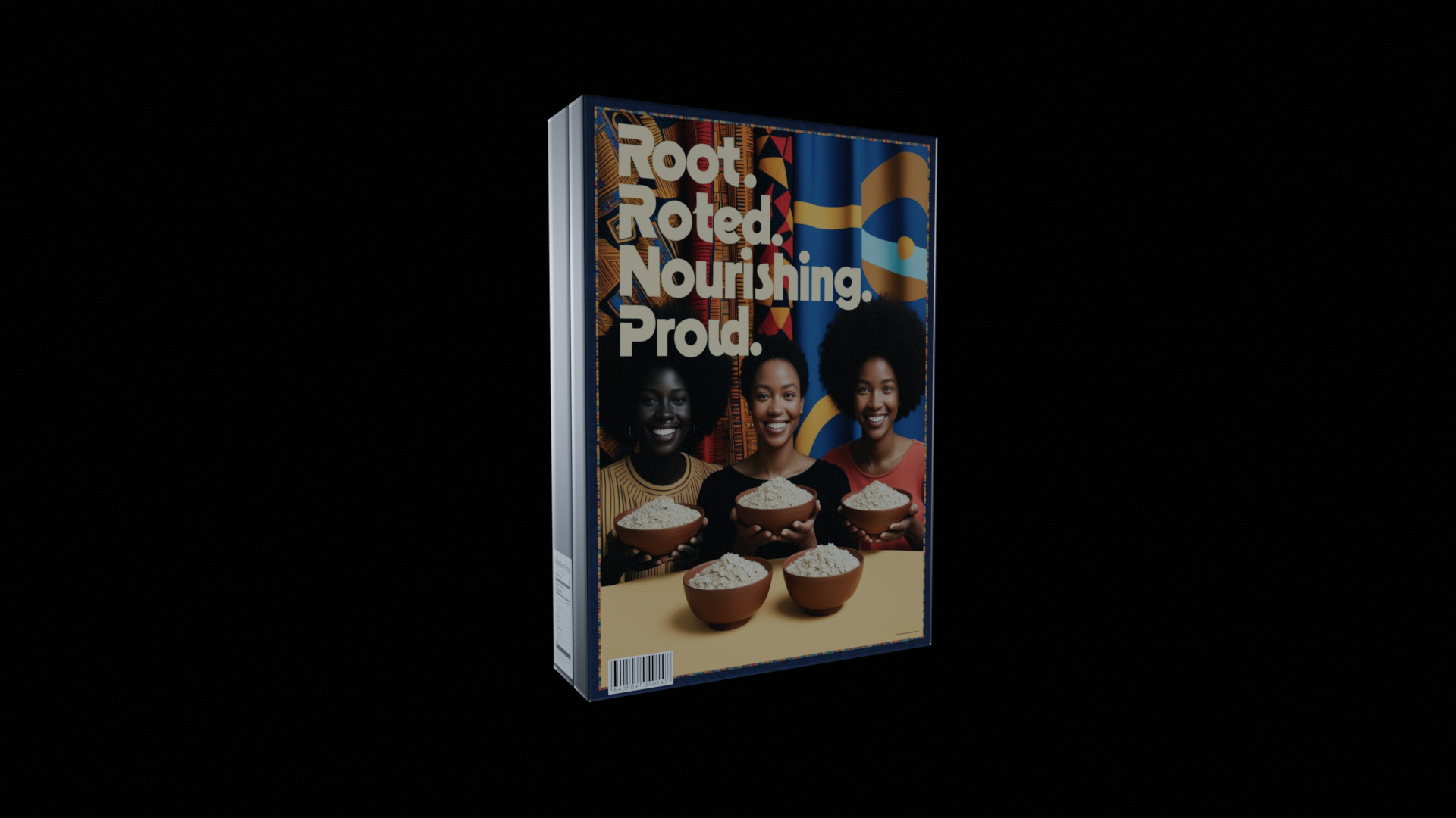 Dry breakfast and cereal-Instant Oatmeal-GAME READY PBR Low-poly 3D model_12