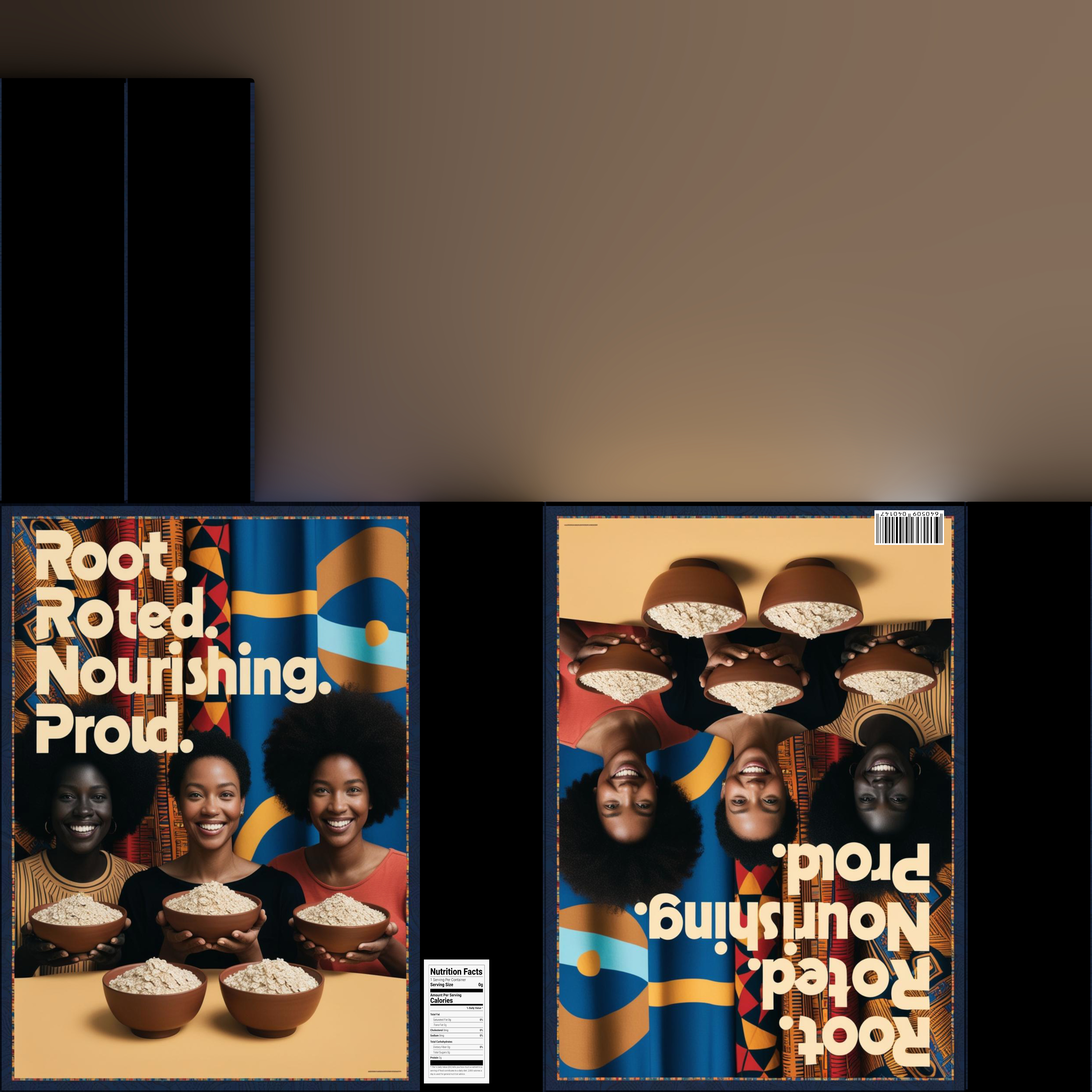 Dry breakfast and cereal-Instant Oatmeal-GAME READY PBR Low-poly 3D model_16