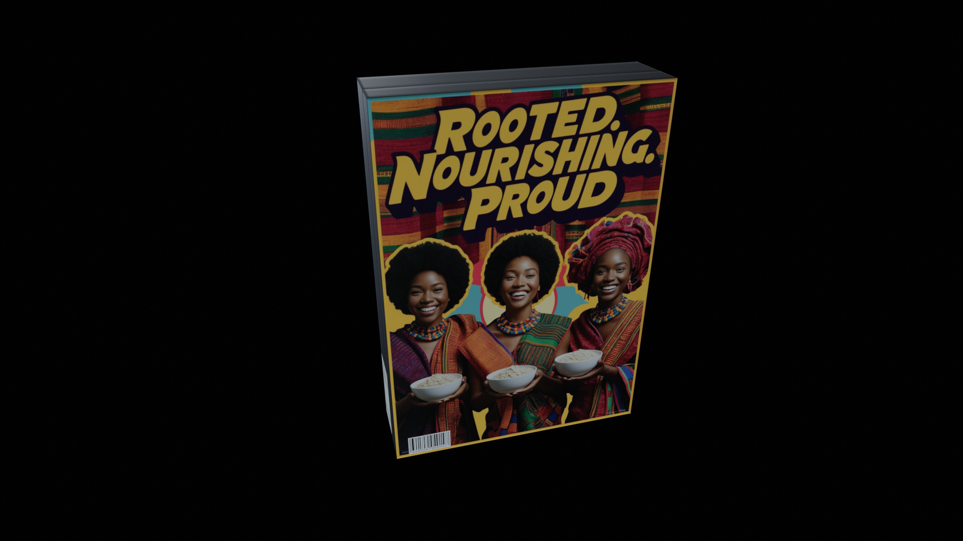 Dry breakfast and cereal-Instant Oatmeal-GAME READY PBR Low-poly 3D model_10