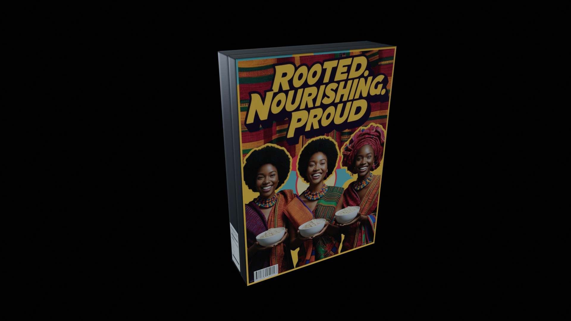 Dry breakfast and cereal-Instant Oatmeal-GAME READY PBR Low-poly 3D model_2