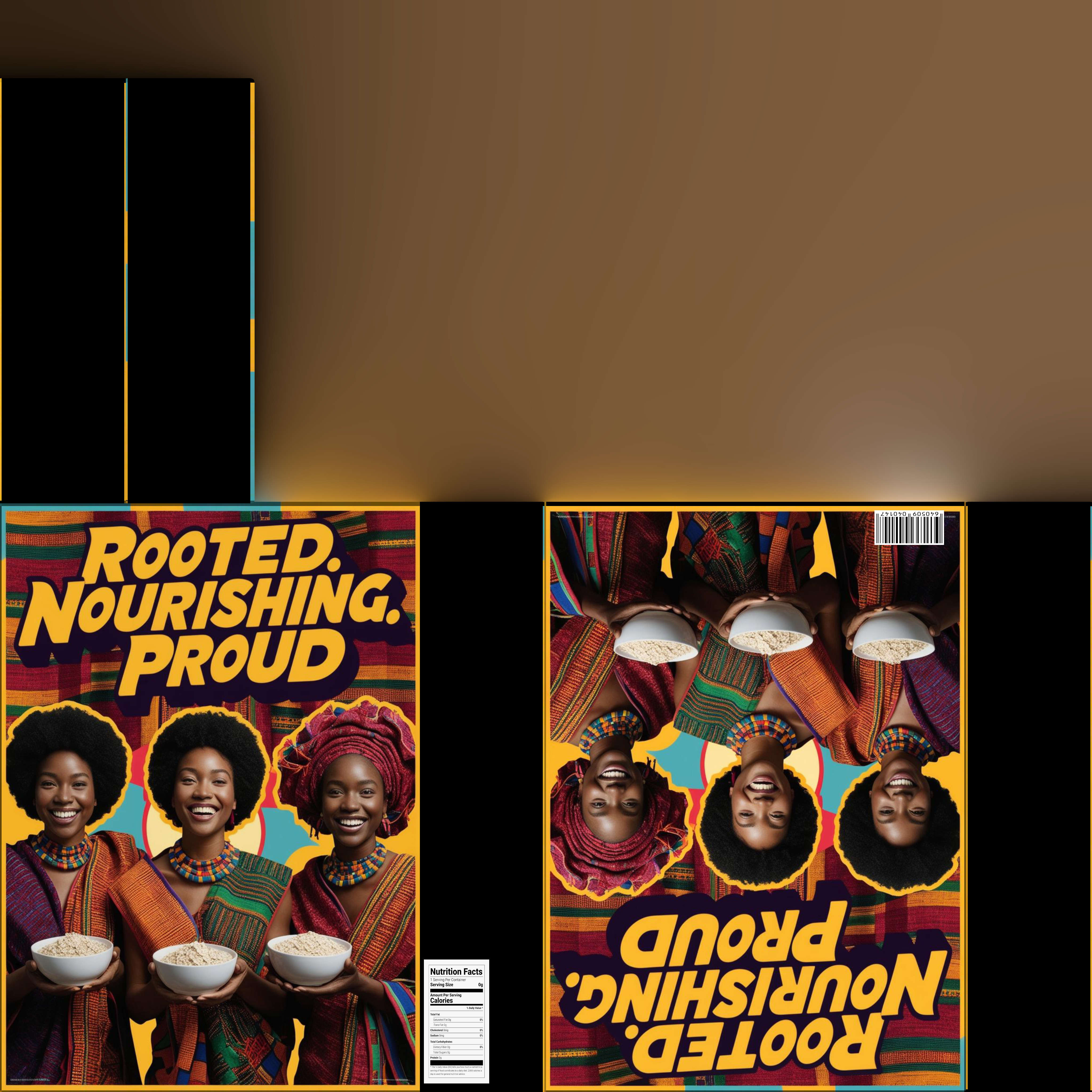 Dry breakfast and cereal-Instant Oatmeal-GAME READY PBR Low-poly 3D model_16