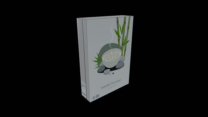 Dry breakfast and cereal-Instant Oatmeal-GAME READY PBR Low-poly 3D model