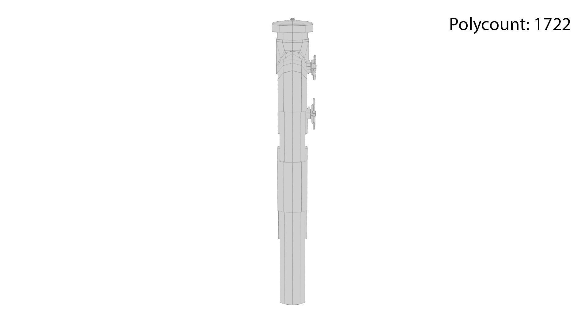 Backflow Preventer Low-poly 3D model_17