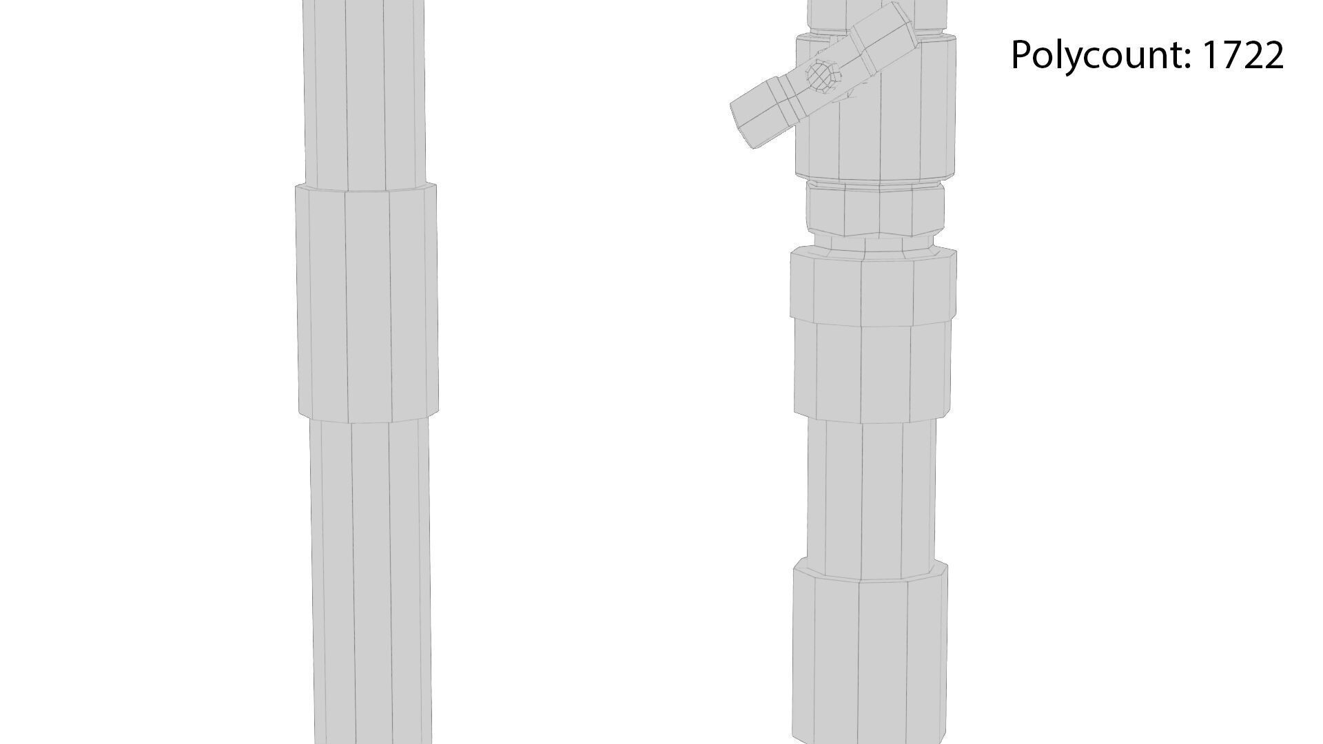 Backflow Preventer Low-poly 3D model_21