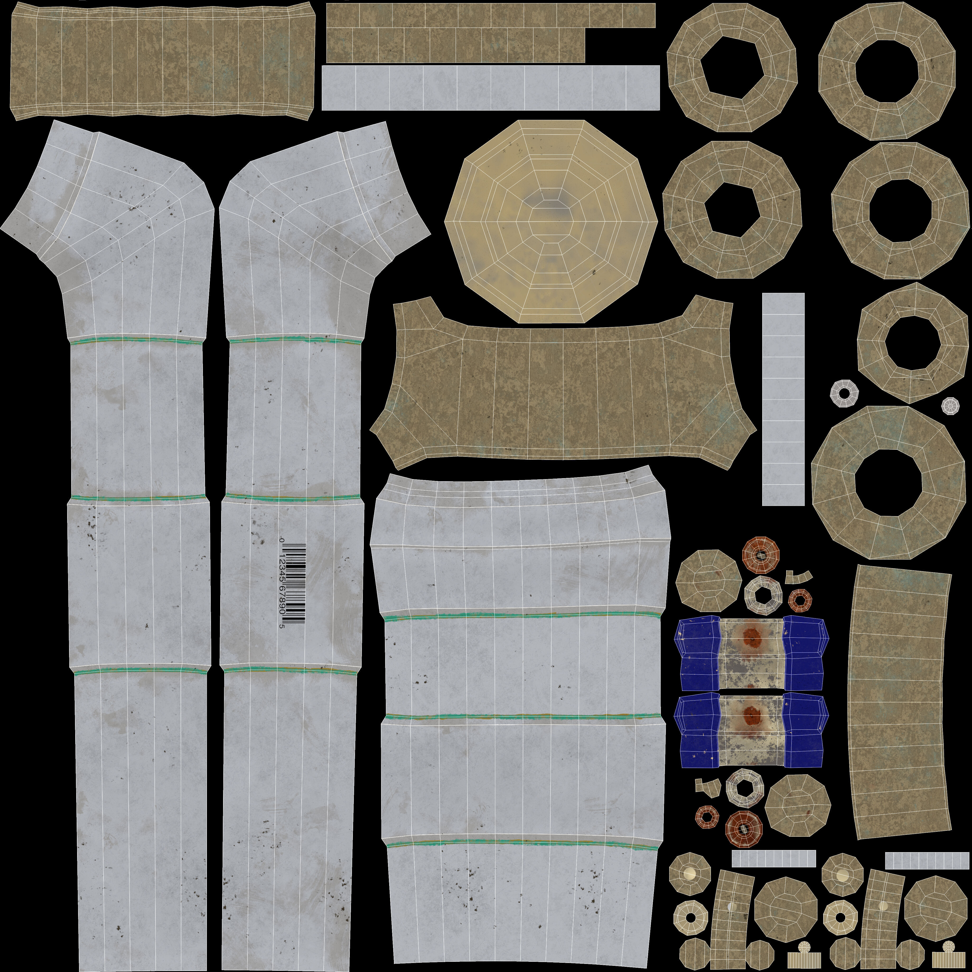 Backflow Preventer Low-poly 3D model_22