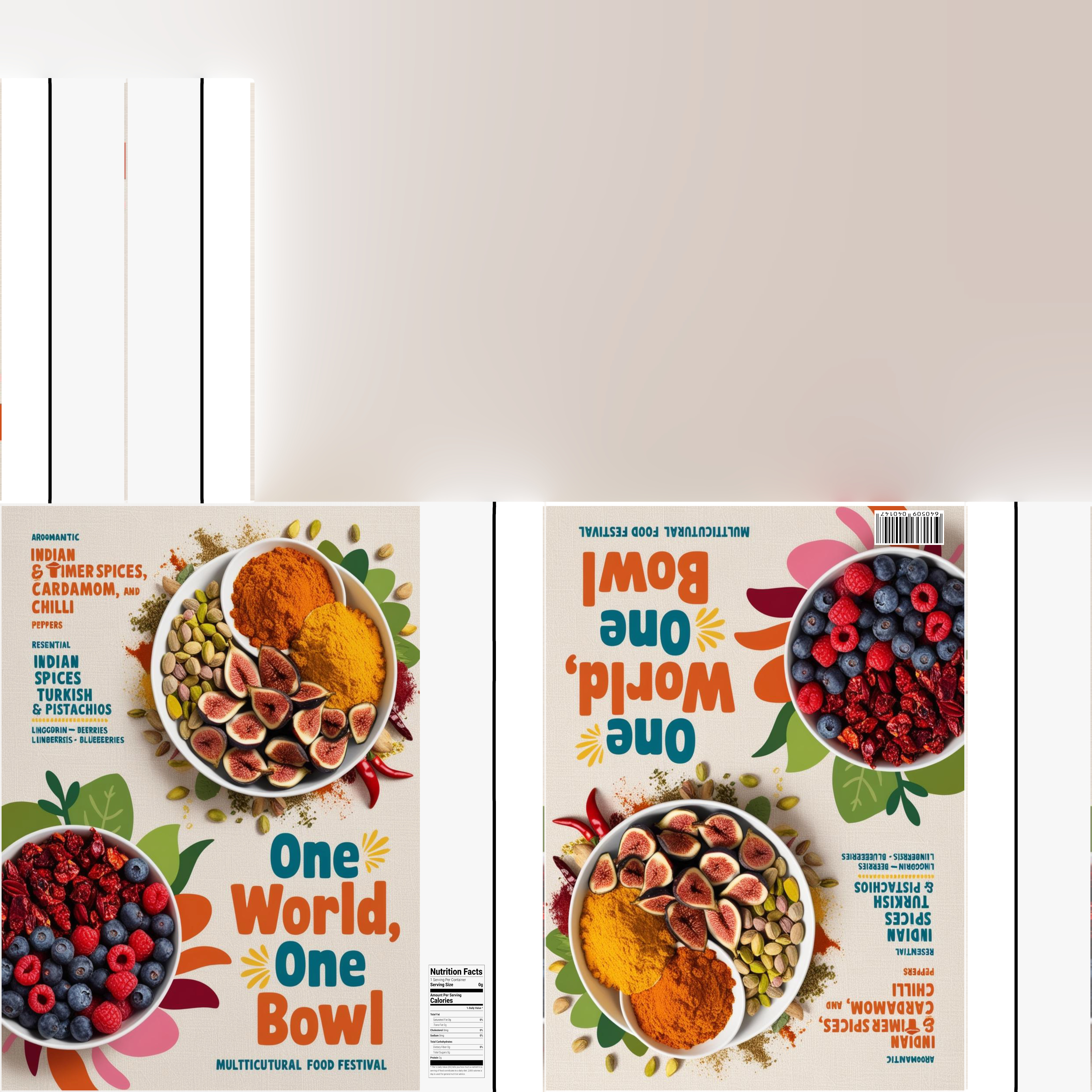 Dry breakfast and cereal-Instant Oatmeal-GAME READY PBR Low-poly 3D model_16