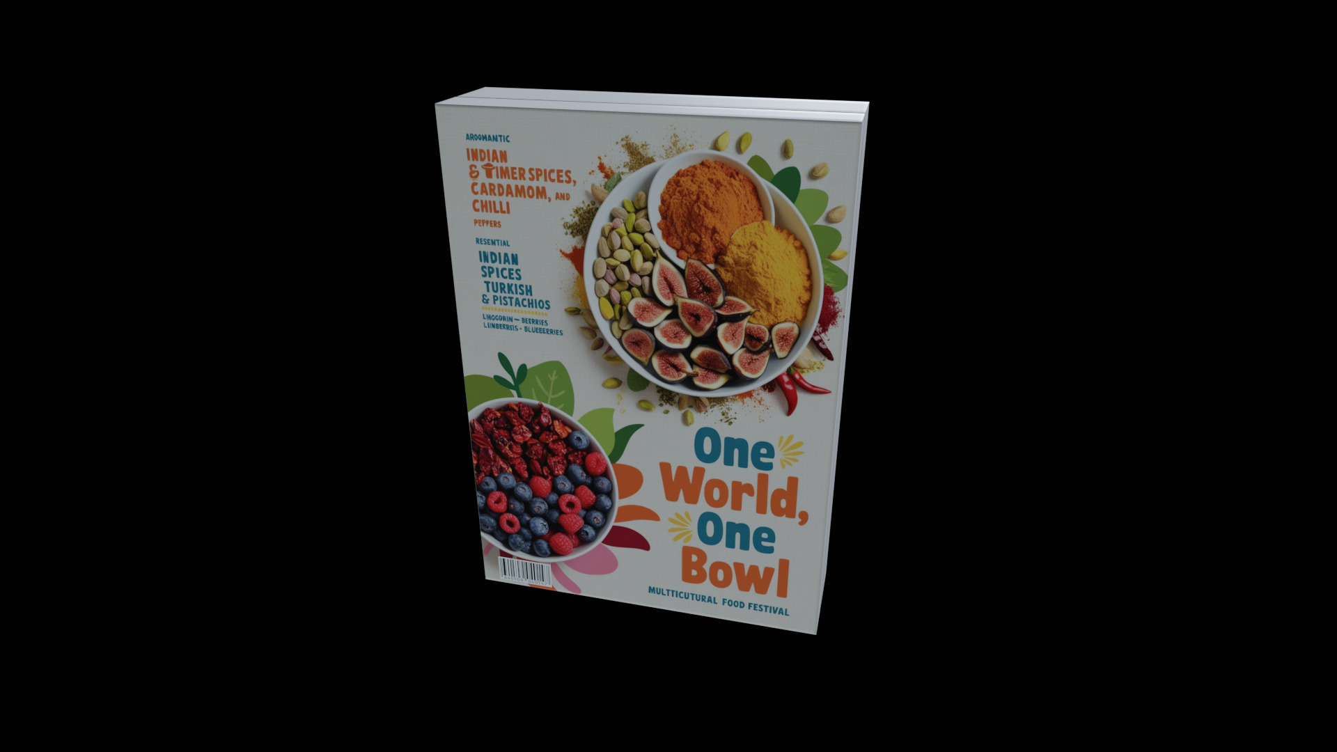 Dry breakfast and cereal-Instant Oatmeal-GAME READY PBR Low-poly 3D model_5