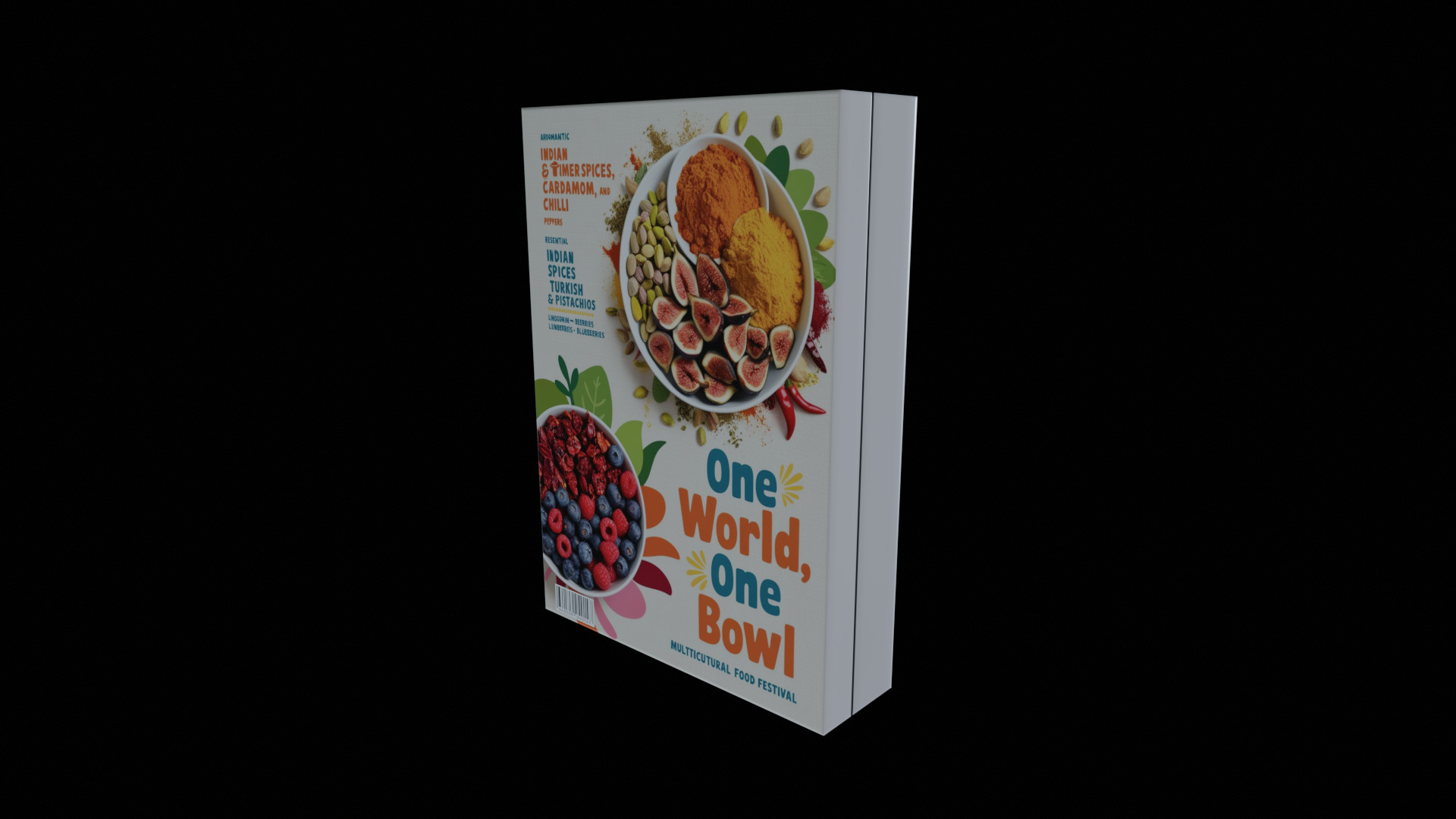 Dry breakfast and cereal-Instant Oatmeal-GAME READY PBR Low-poly 3D model_8