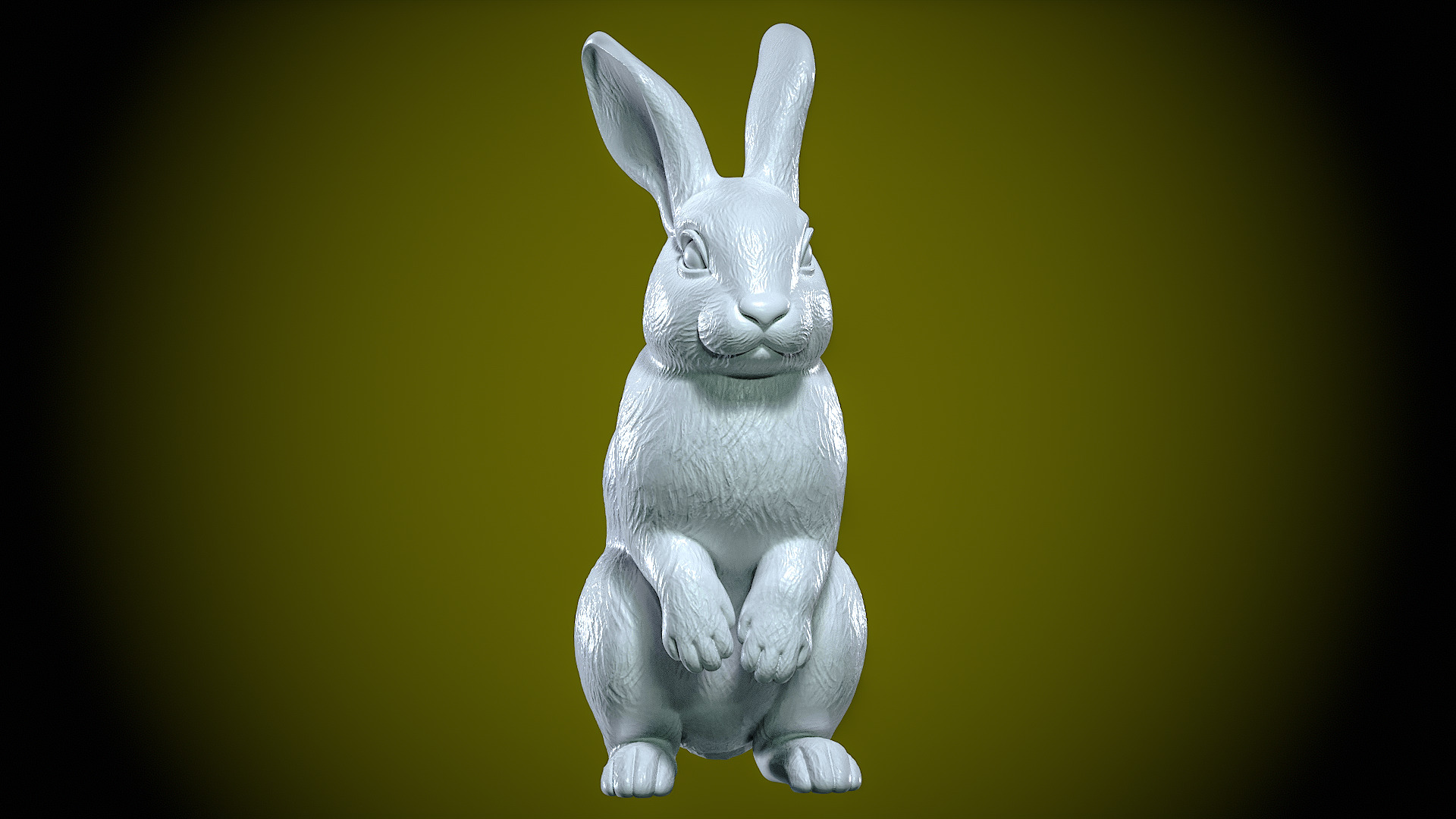 Rabbit rex model urban vibes 3D print model_1