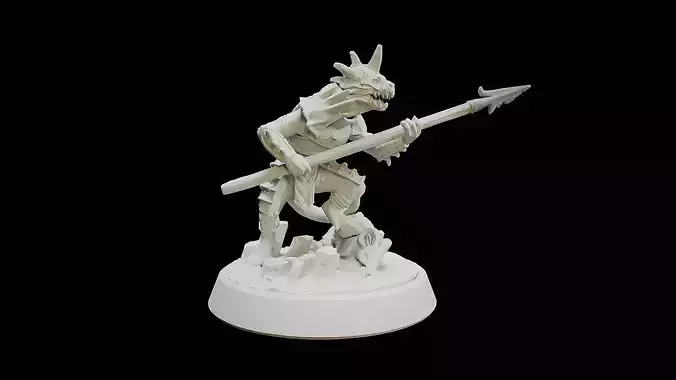 Kobold Spearman 3D print model