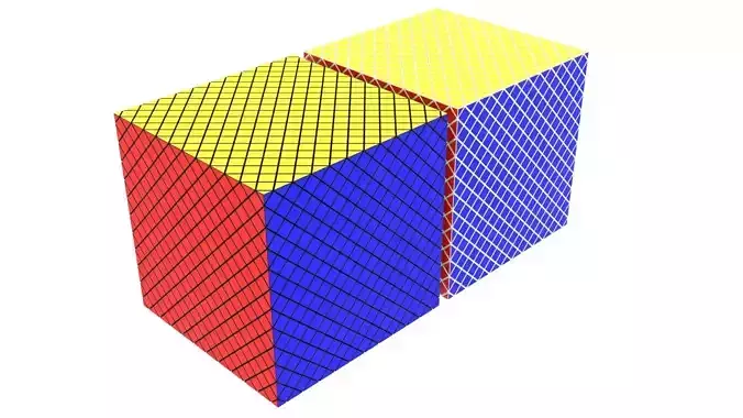 Skewb Puzzle 11x11x11
