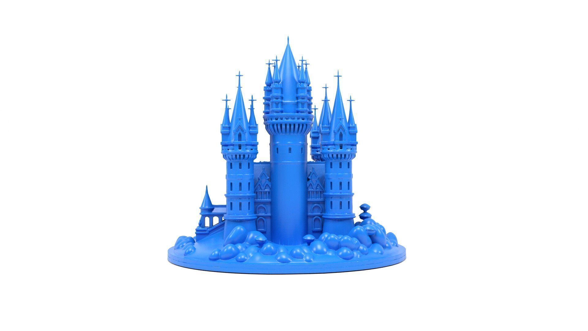 Model castle 3D print model_6