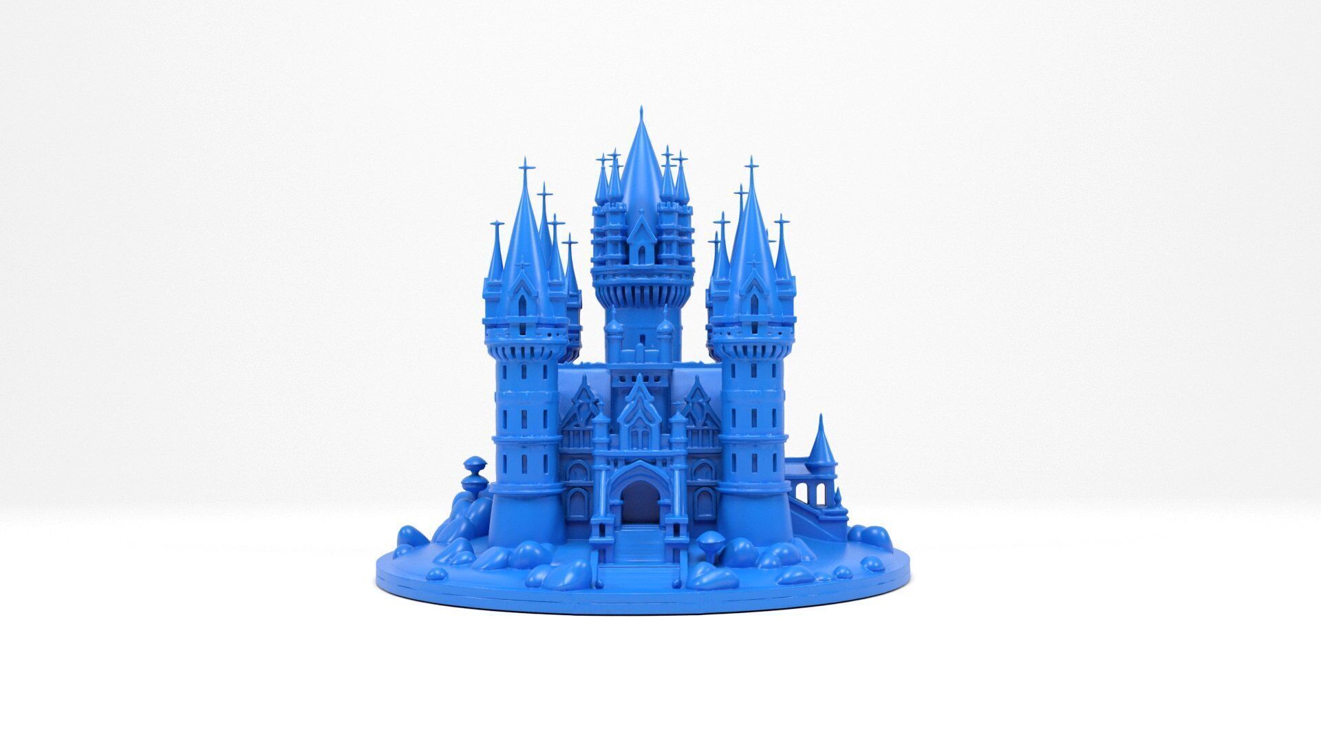 Model castle 3D print model_4