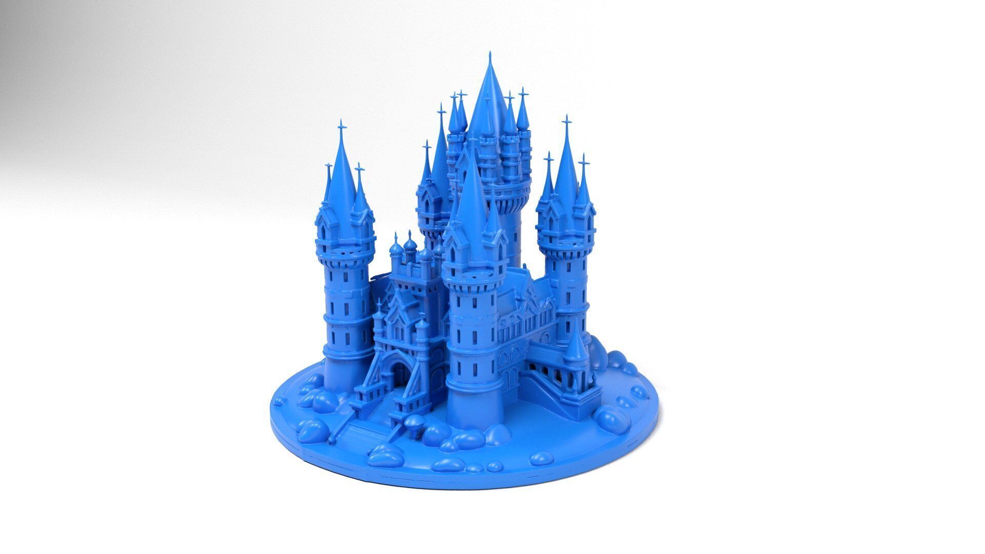 Model castle 3D print model_8