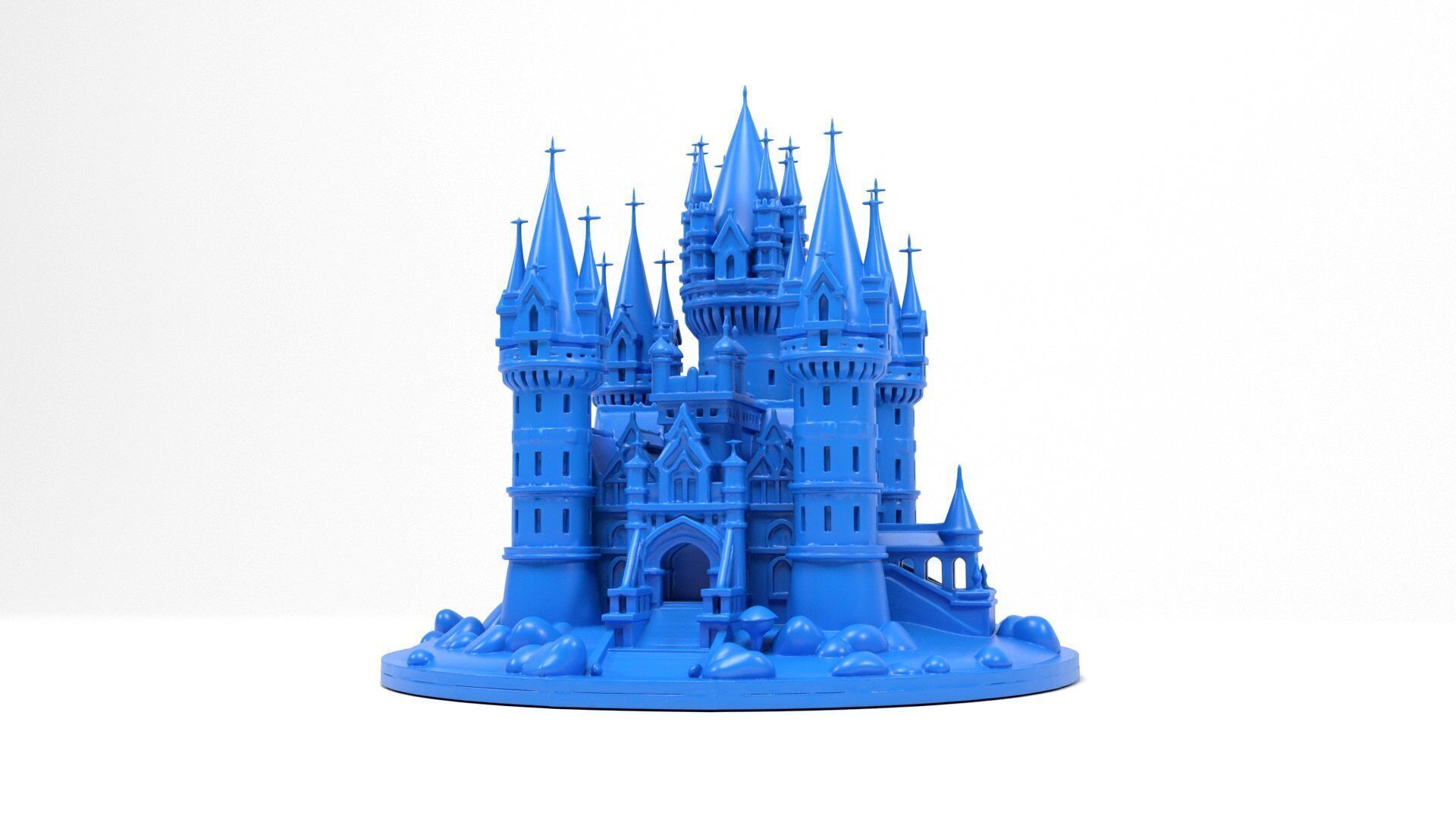 Model castle 3D print model_1