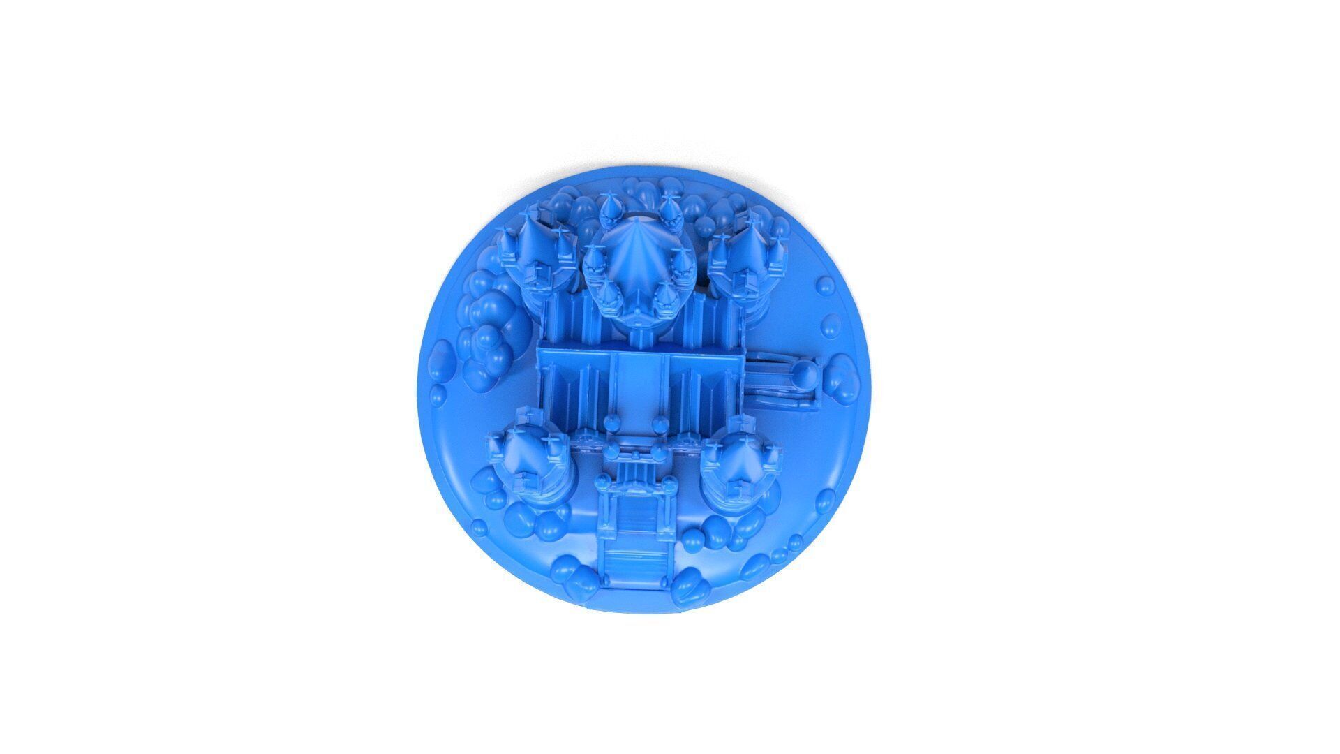 Model castle 3D print model_7