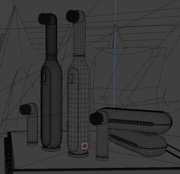 Futuristic Electric Toothbrush 3D Model Collection 3D model_3