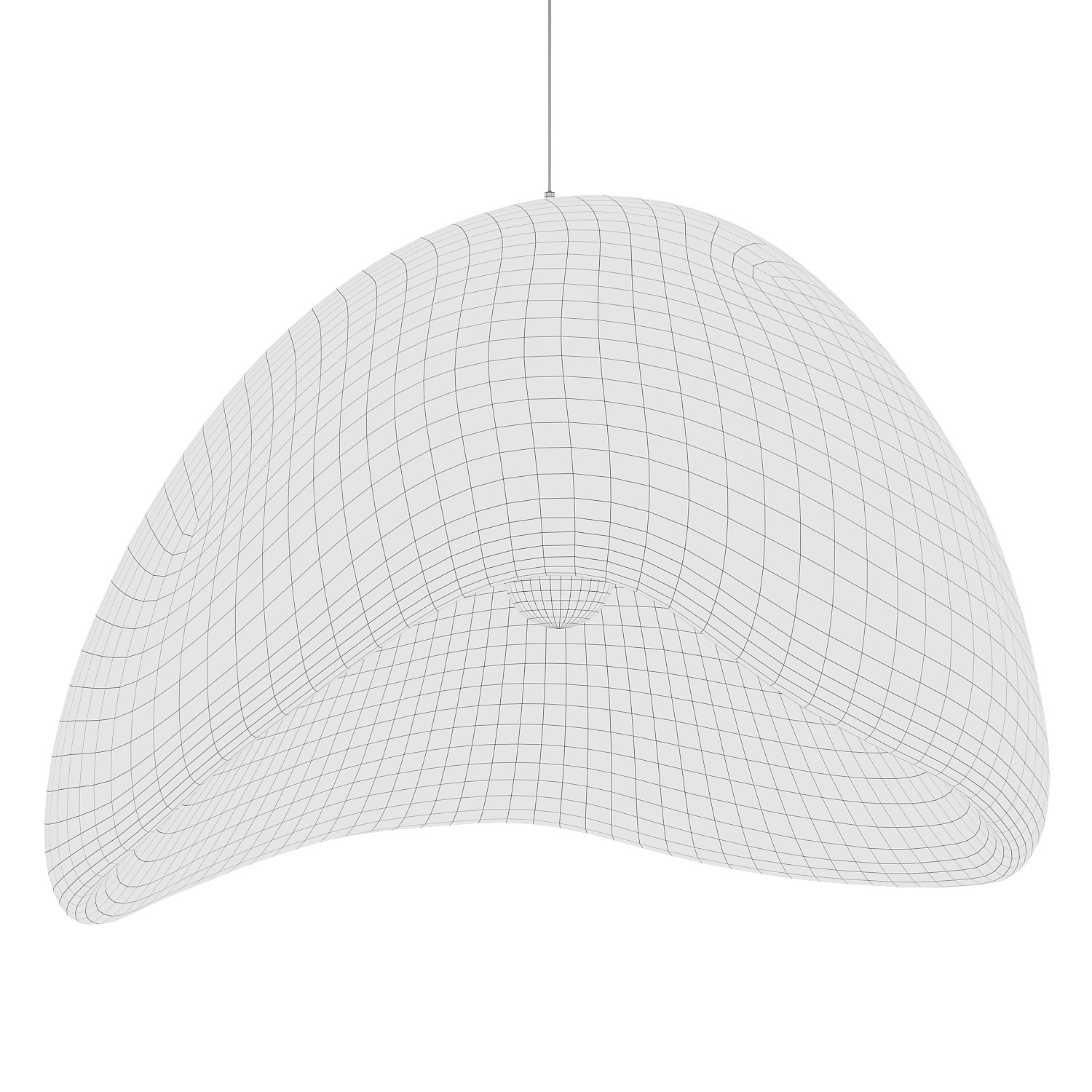 WabiSabi Chandelier by Afralia for Dining Room 3D model_4