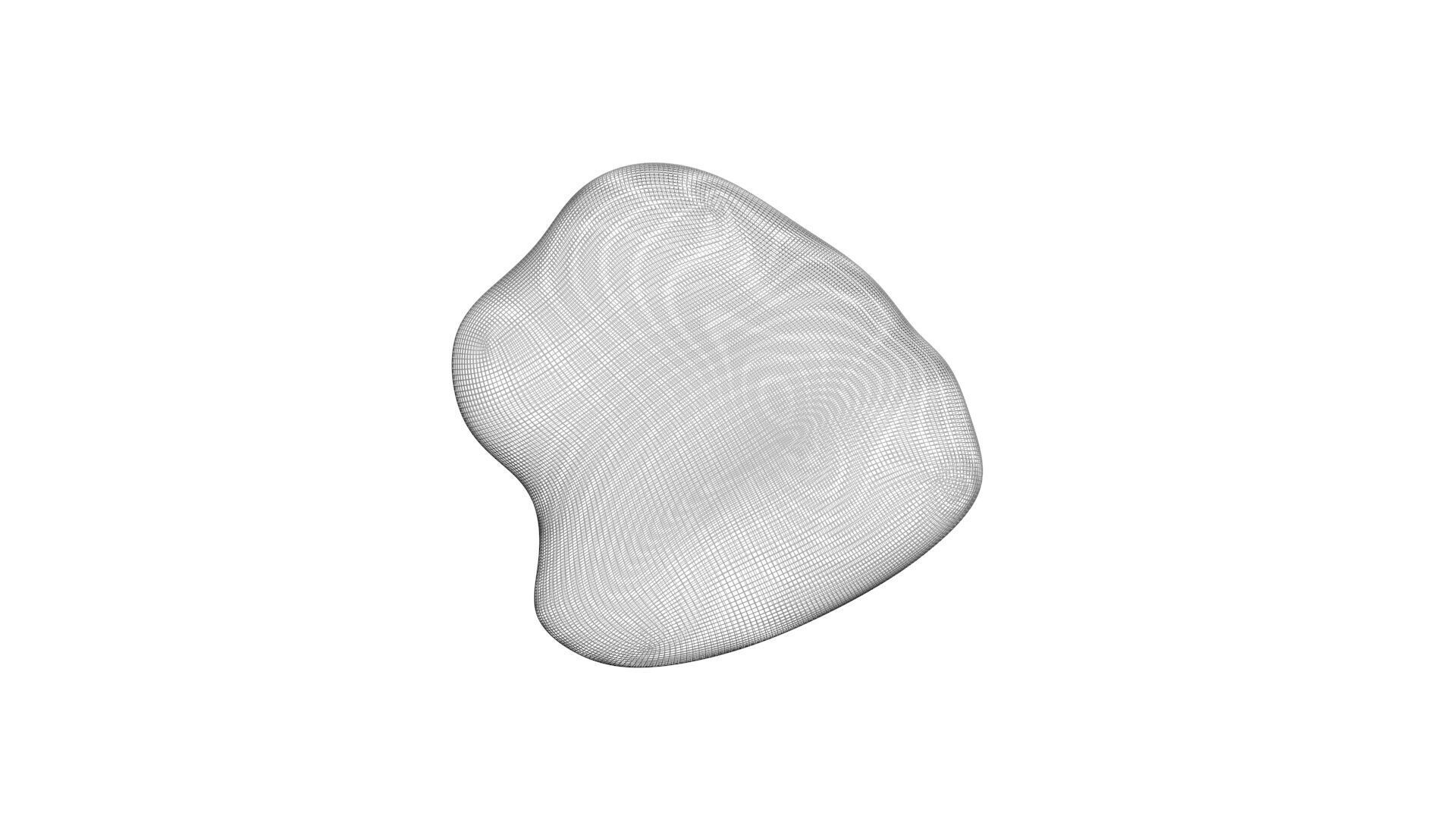 Thebe Moon 3D model_10