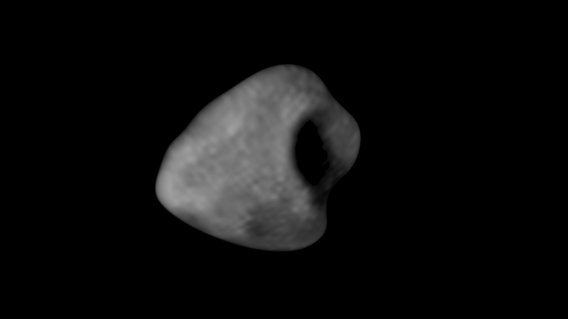 Thebe Moon 3D model_3