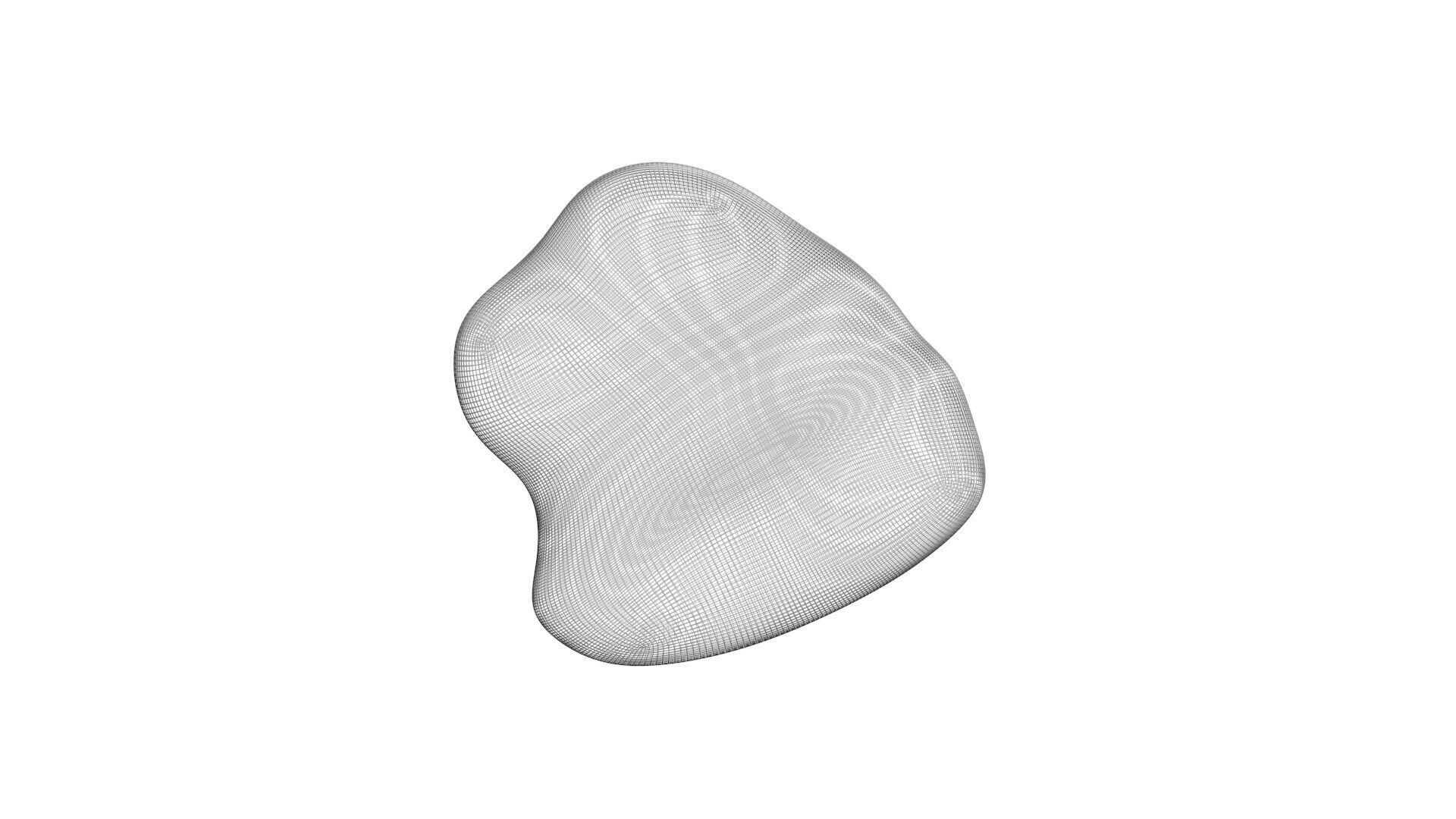 Thebe Moon 3D model_7