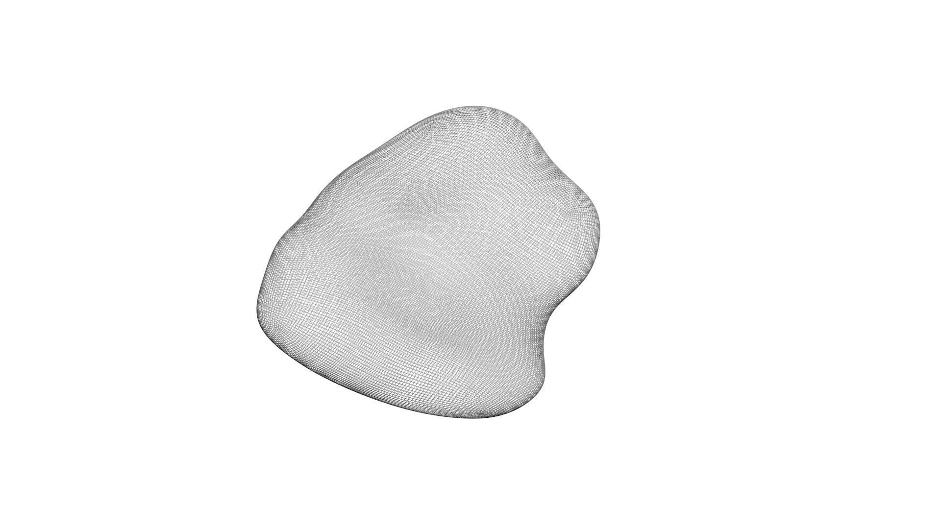 Thebe Moon 3D model_9