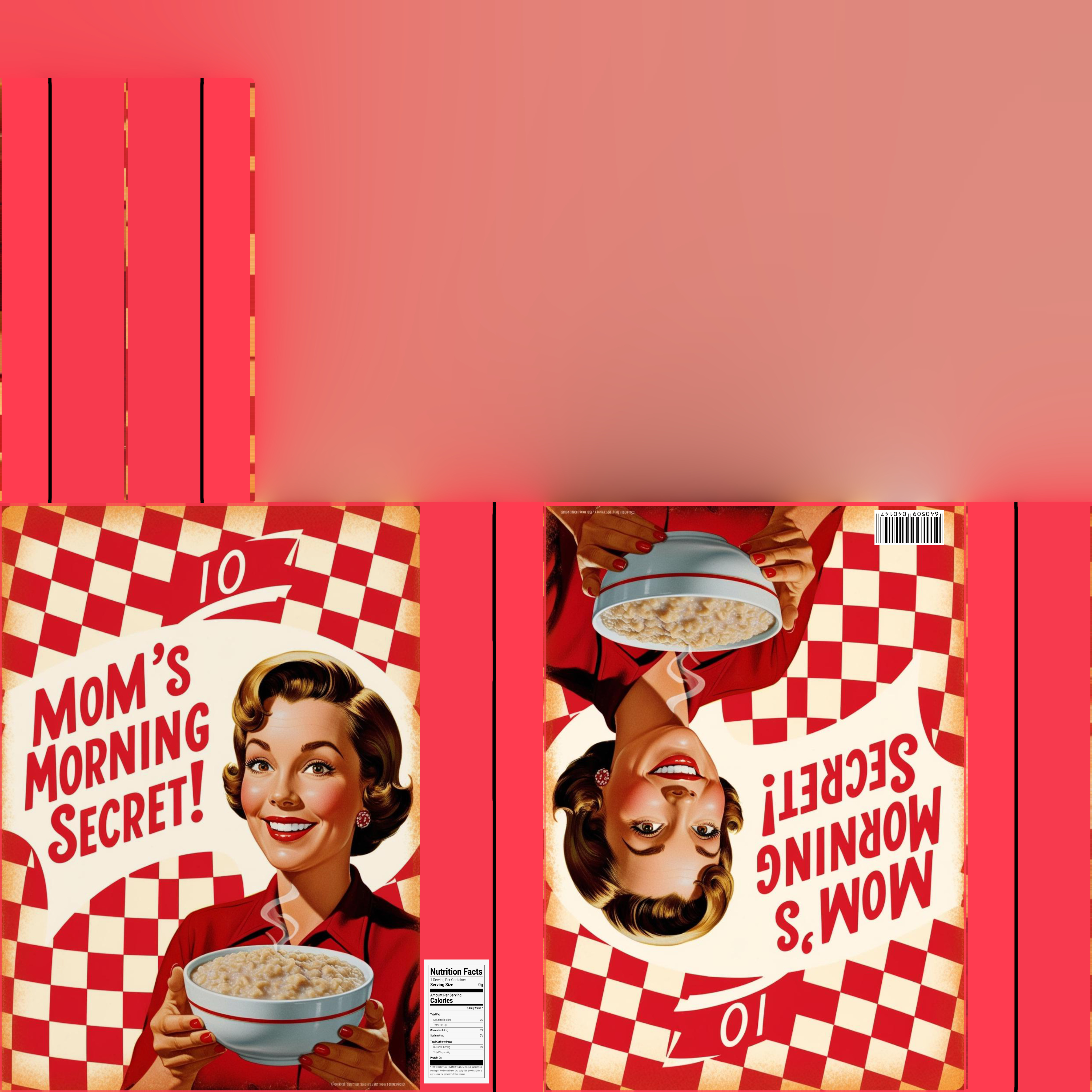 Dry breakfast and cereal-Instant Oatmeal-GAME READY PBR Low-poly 3D model_16