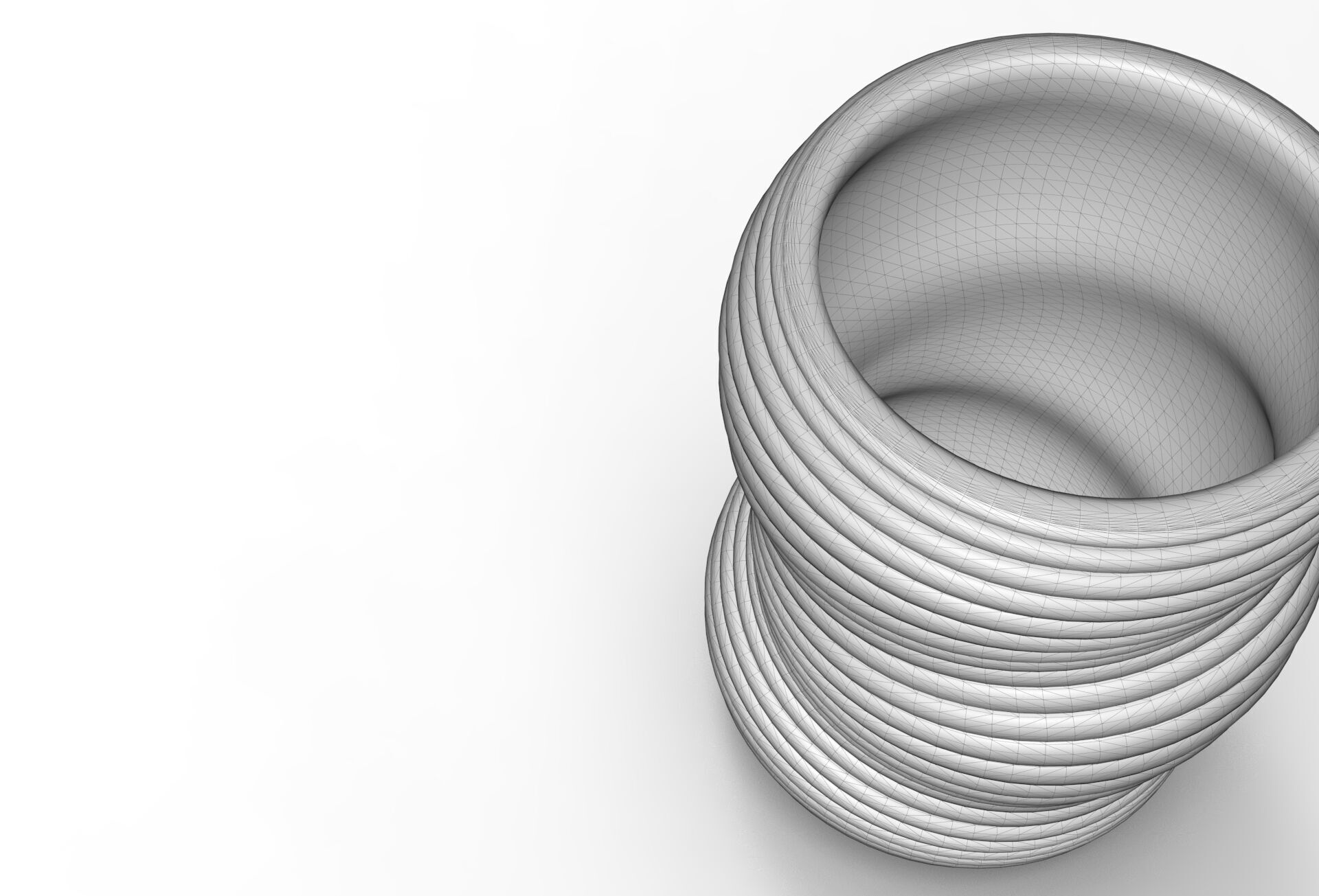 Joyse Vase Low-poly 3D model_6