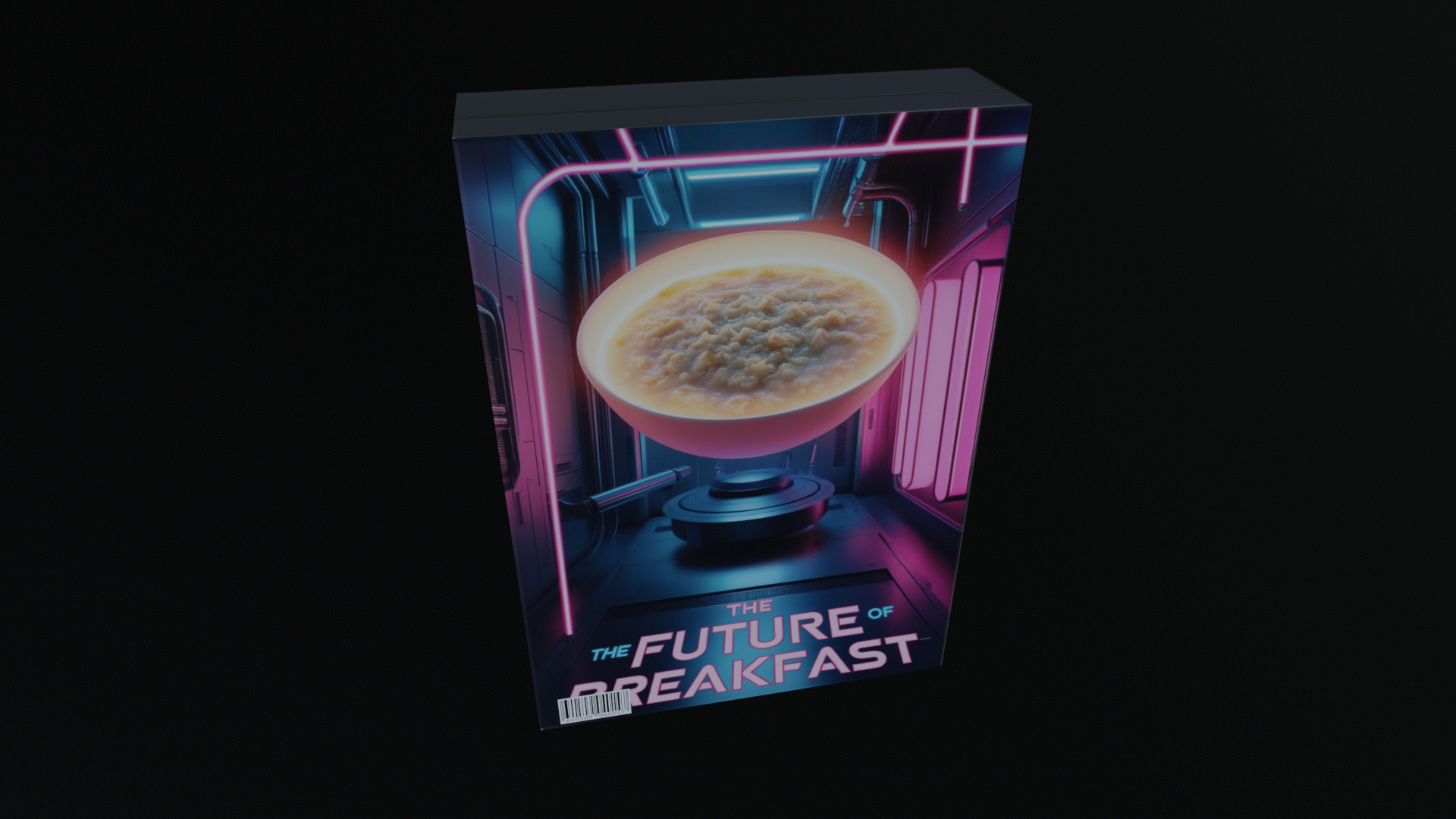 Dry breakfast and cereal-Instant Oatmeal-GAME READY PBR Low-poly 3D model_7