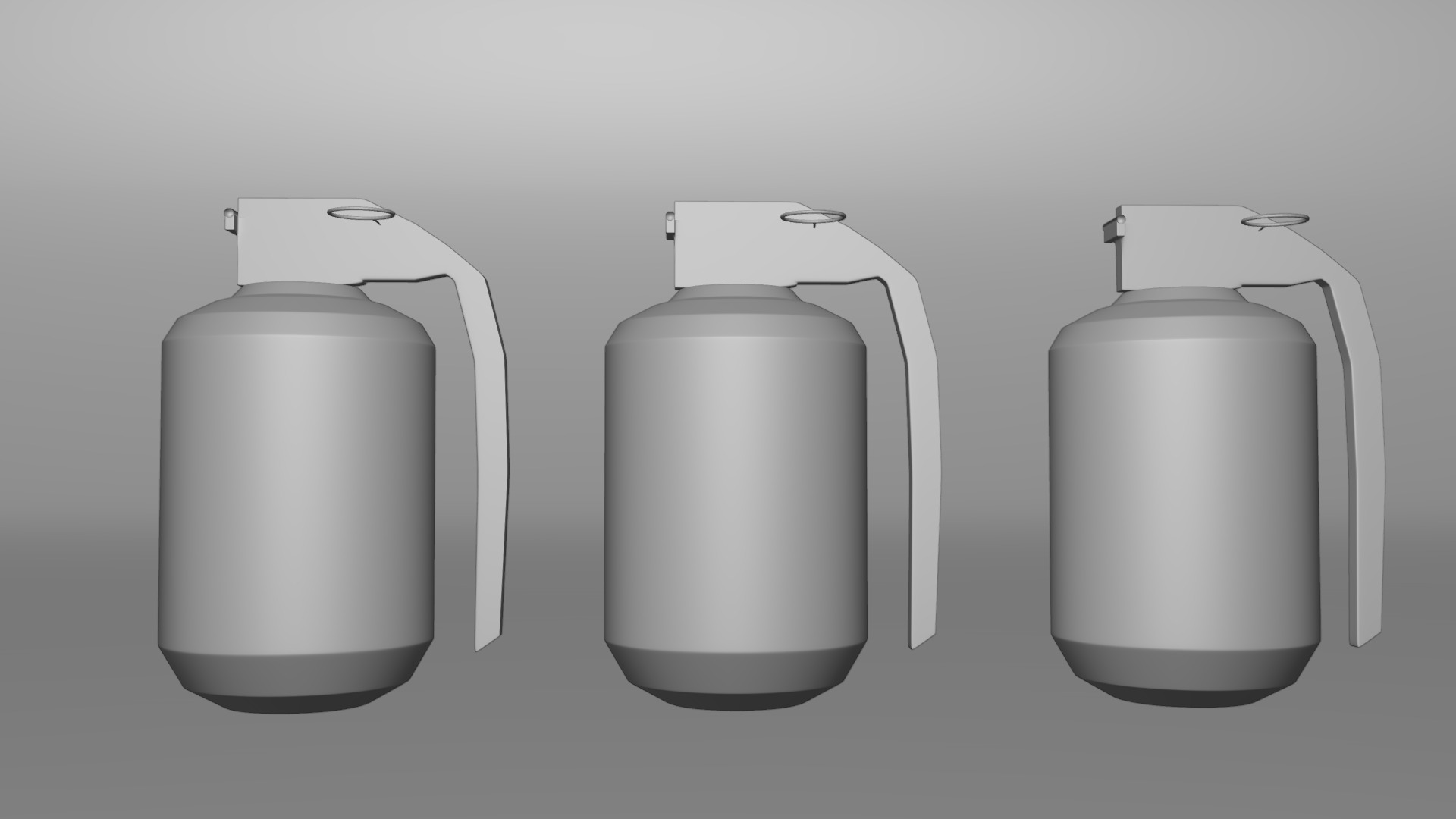 Grenade 3D 3D model_1