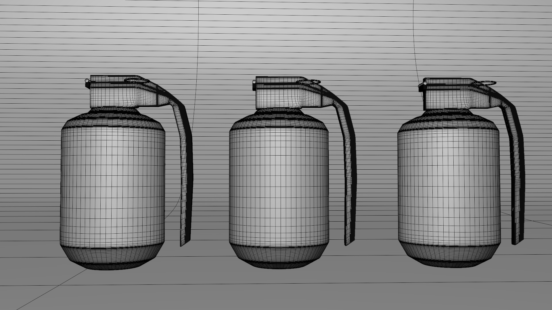 Grenade 3D 3D model_2