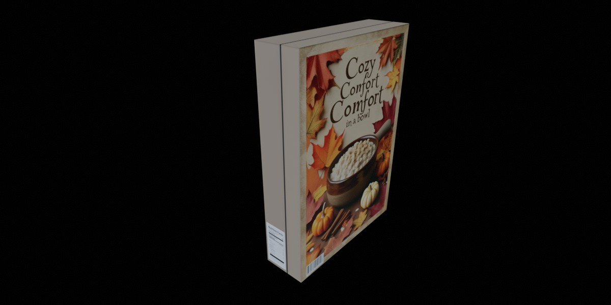 Dry breakfast and cereal-Instant Oatmeal-GAME READY PBR Low-poly 3D model_13