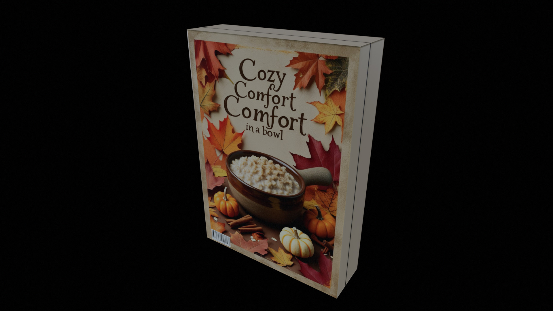 Dry breakfast and cereal-Instant Oatmeal-GAME READY PBR Low-poly 3D model_8