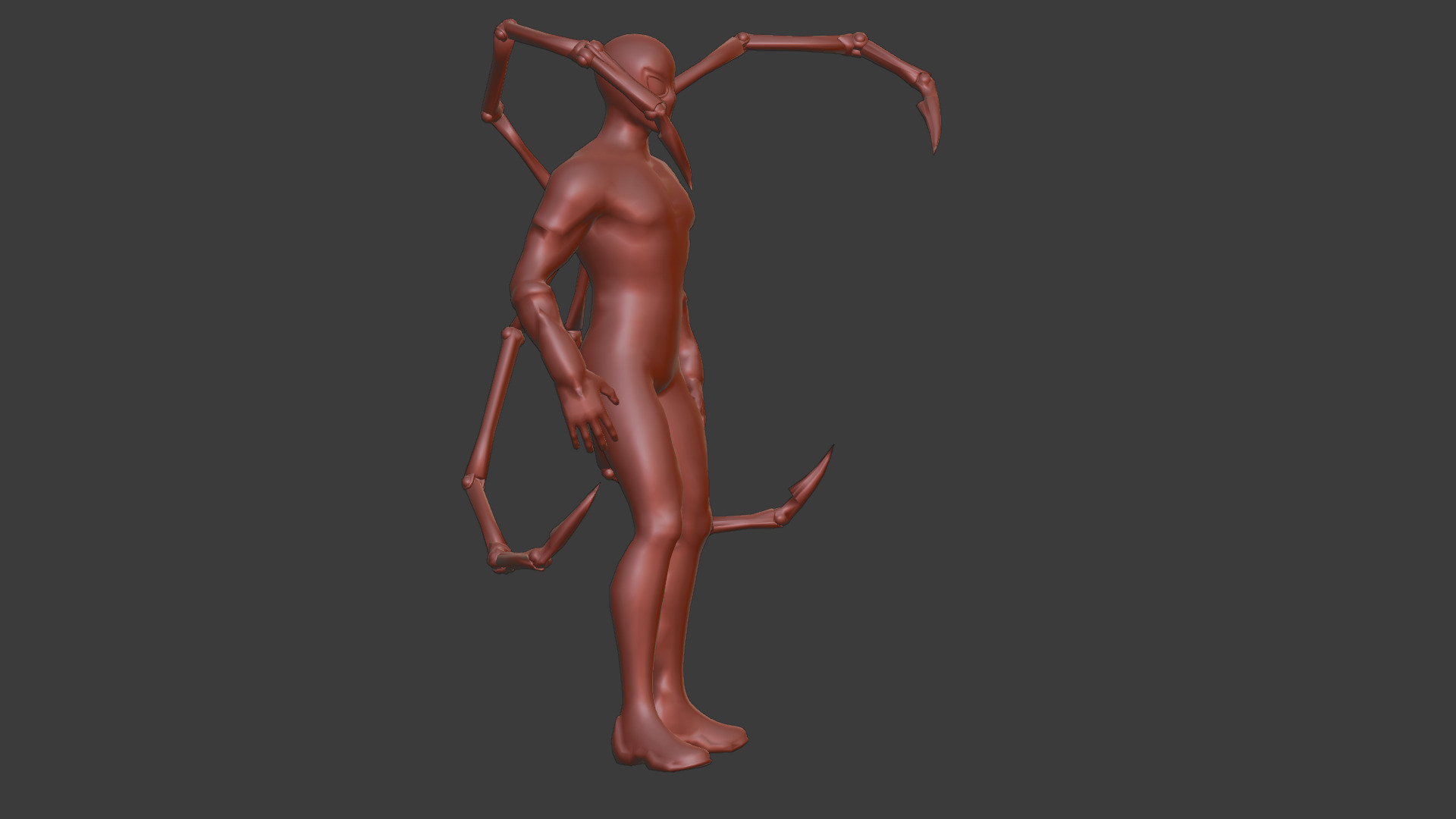 Spider-Man Infinity War Suit High-Quality 3D Model Low-poly 3D model_21