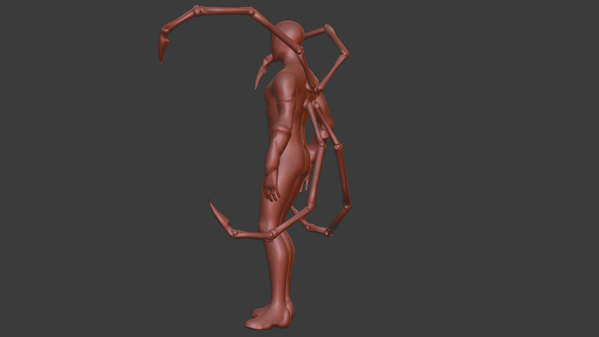 Spider-Man Infinity War Suit High-Quality 3D Model Low-poly 3D model_18