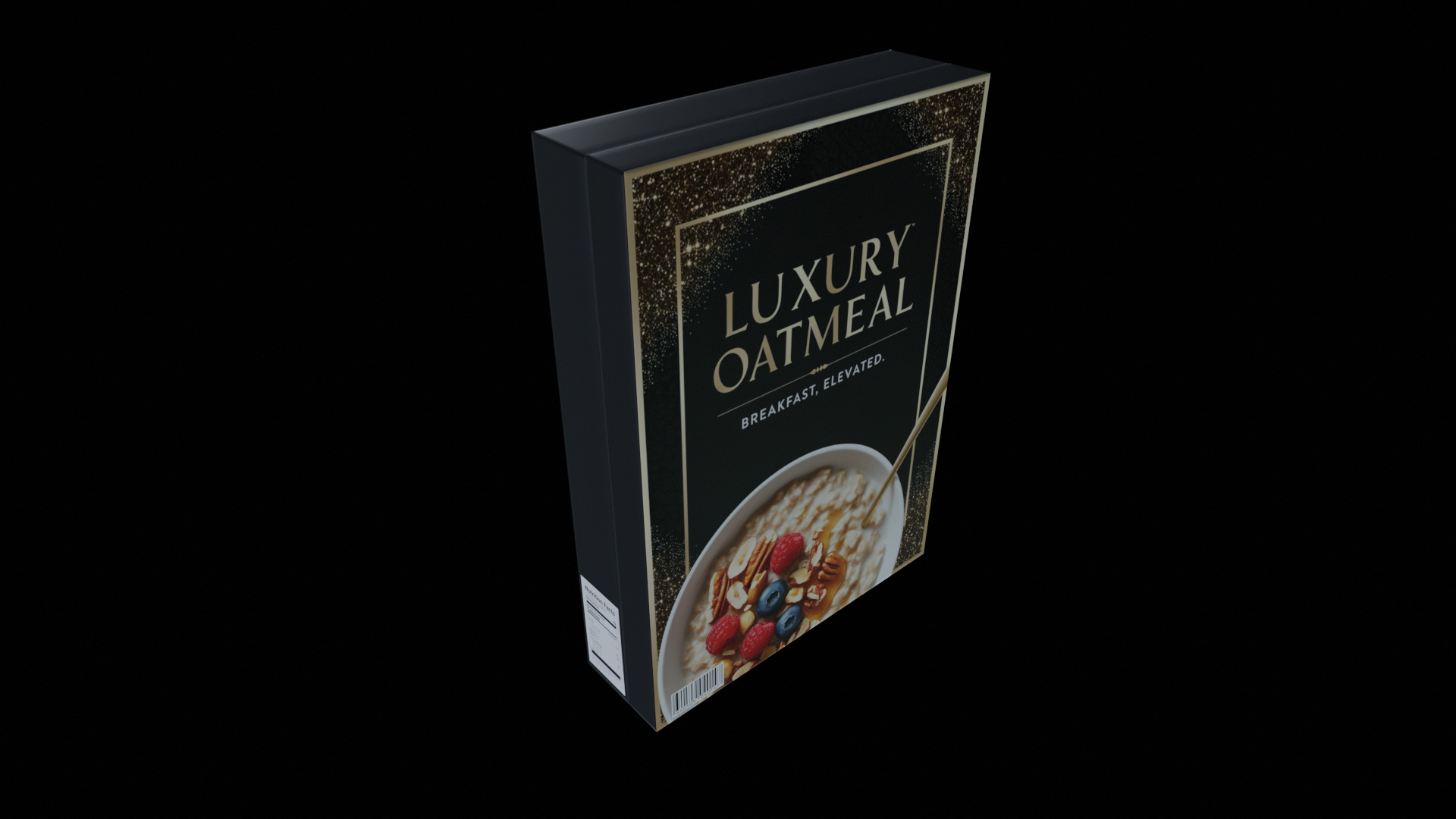 Dry breakfast and cereal-Instant Oatmeal-GAME READY PBR Low-poly 3D model_5