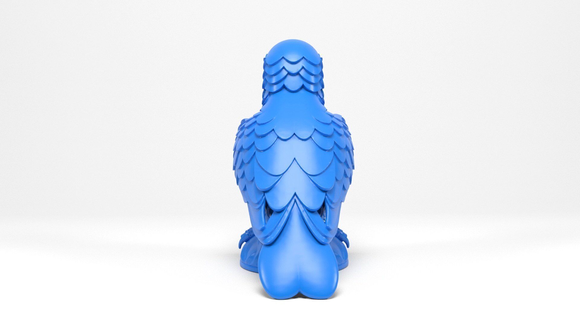 Parrot Figurine 3D print model_6