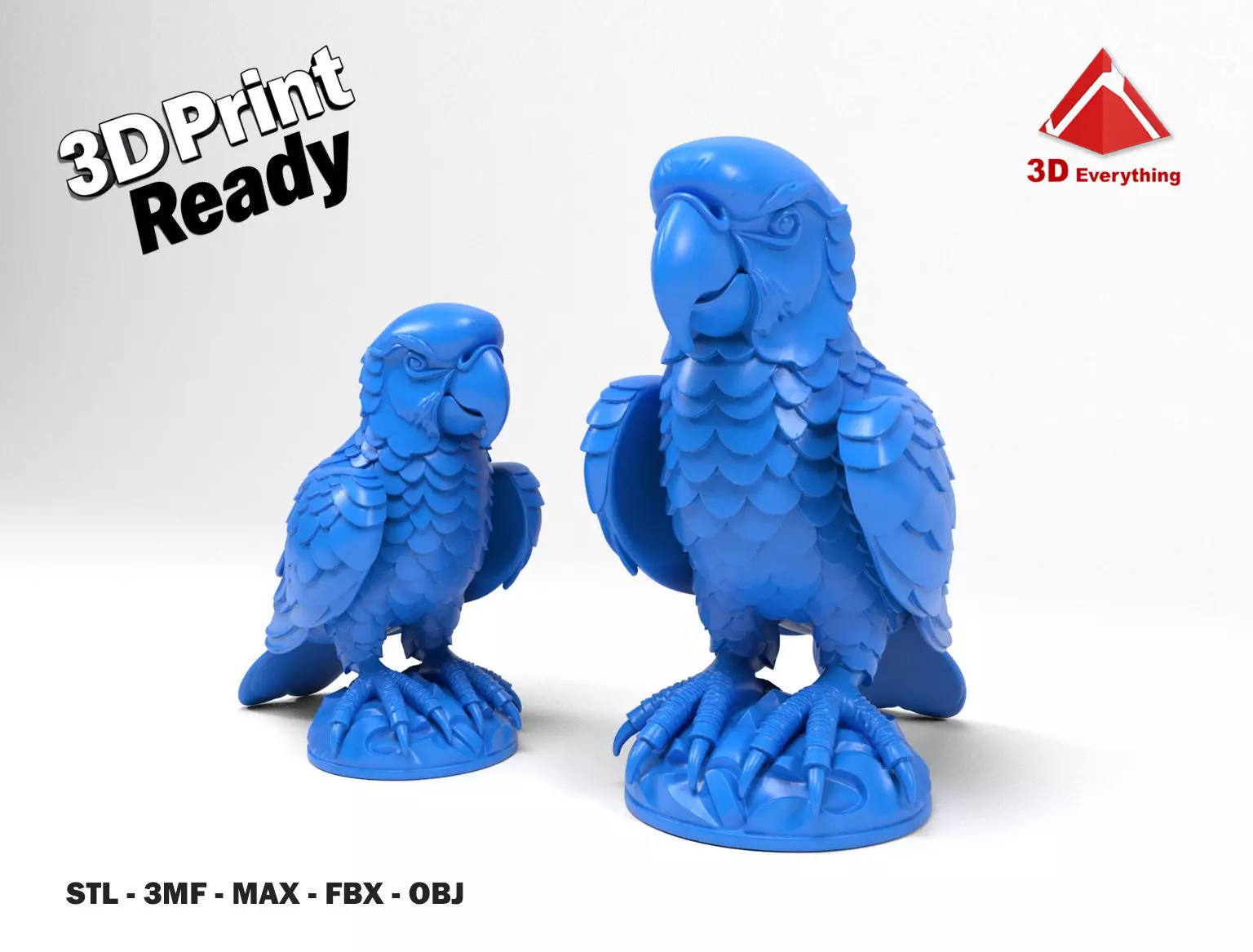 Parrot Figurine 3D print model_0