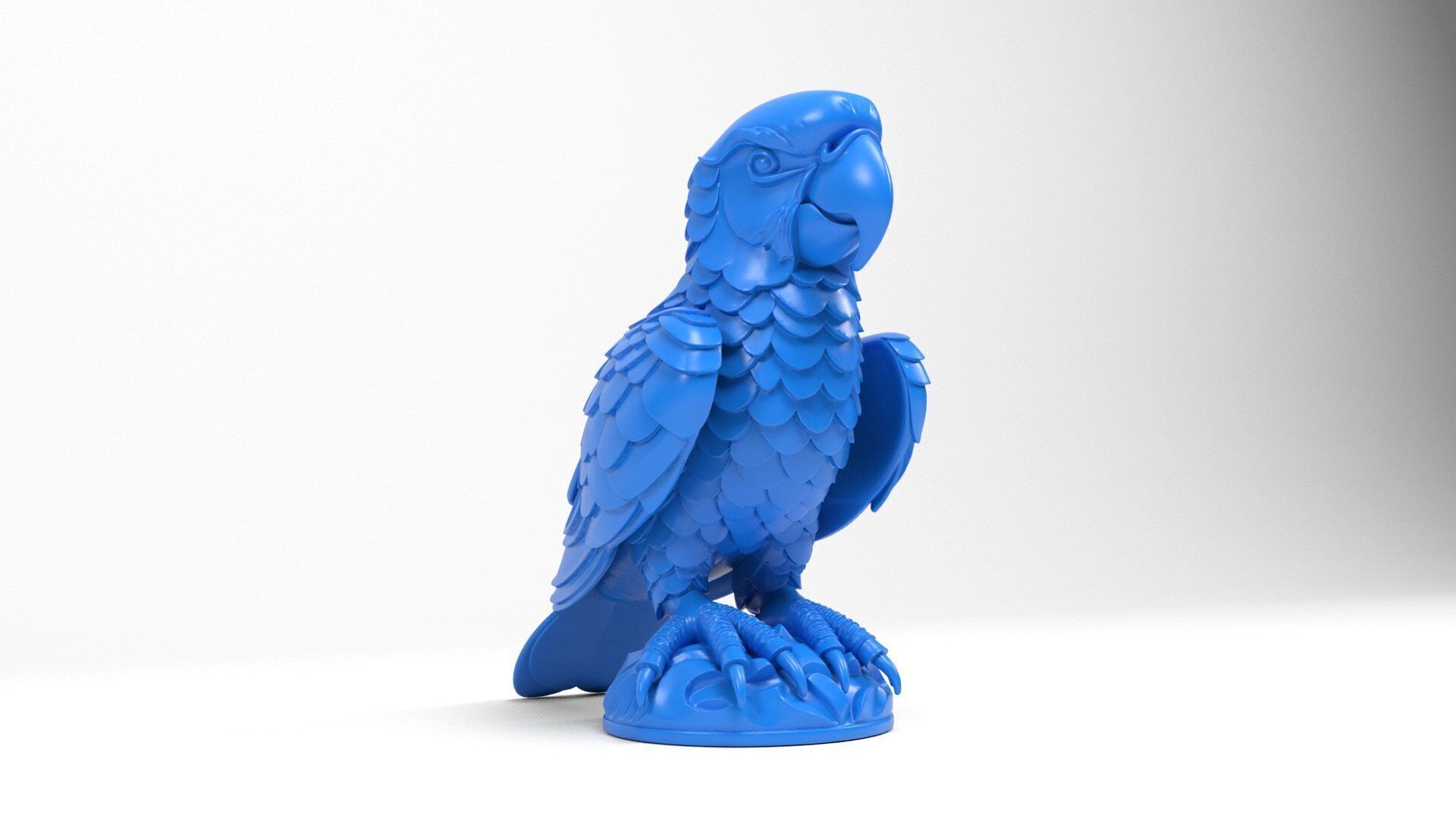 Parrot Figurine 3D print model_2