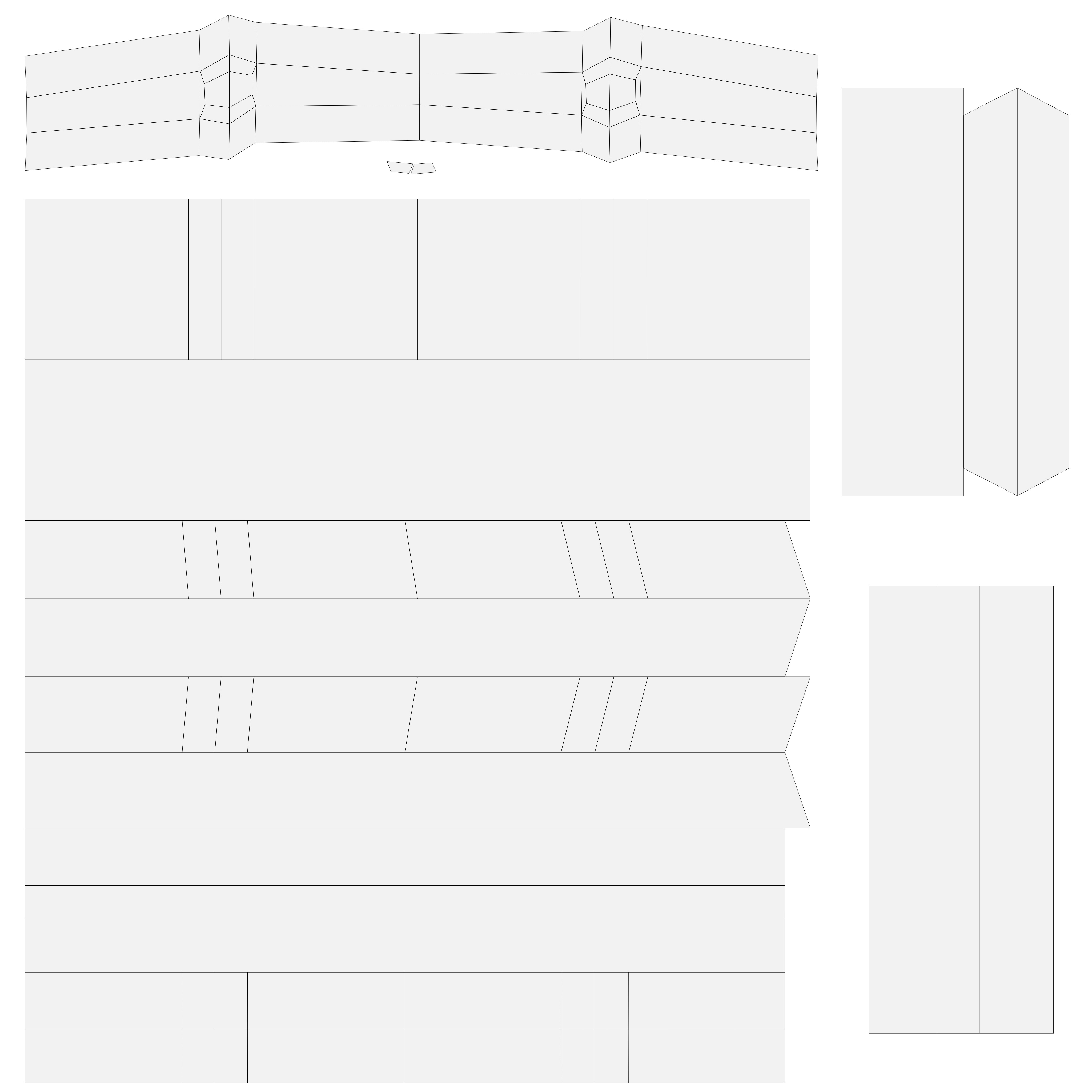 Animated Wooden Door Low-poly 3D model_11