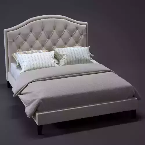 H60F Tufted Bedframe