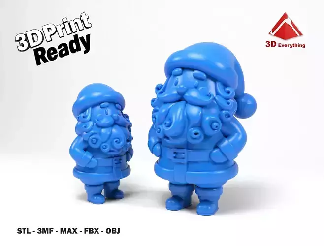 Santa Claus 3D print model