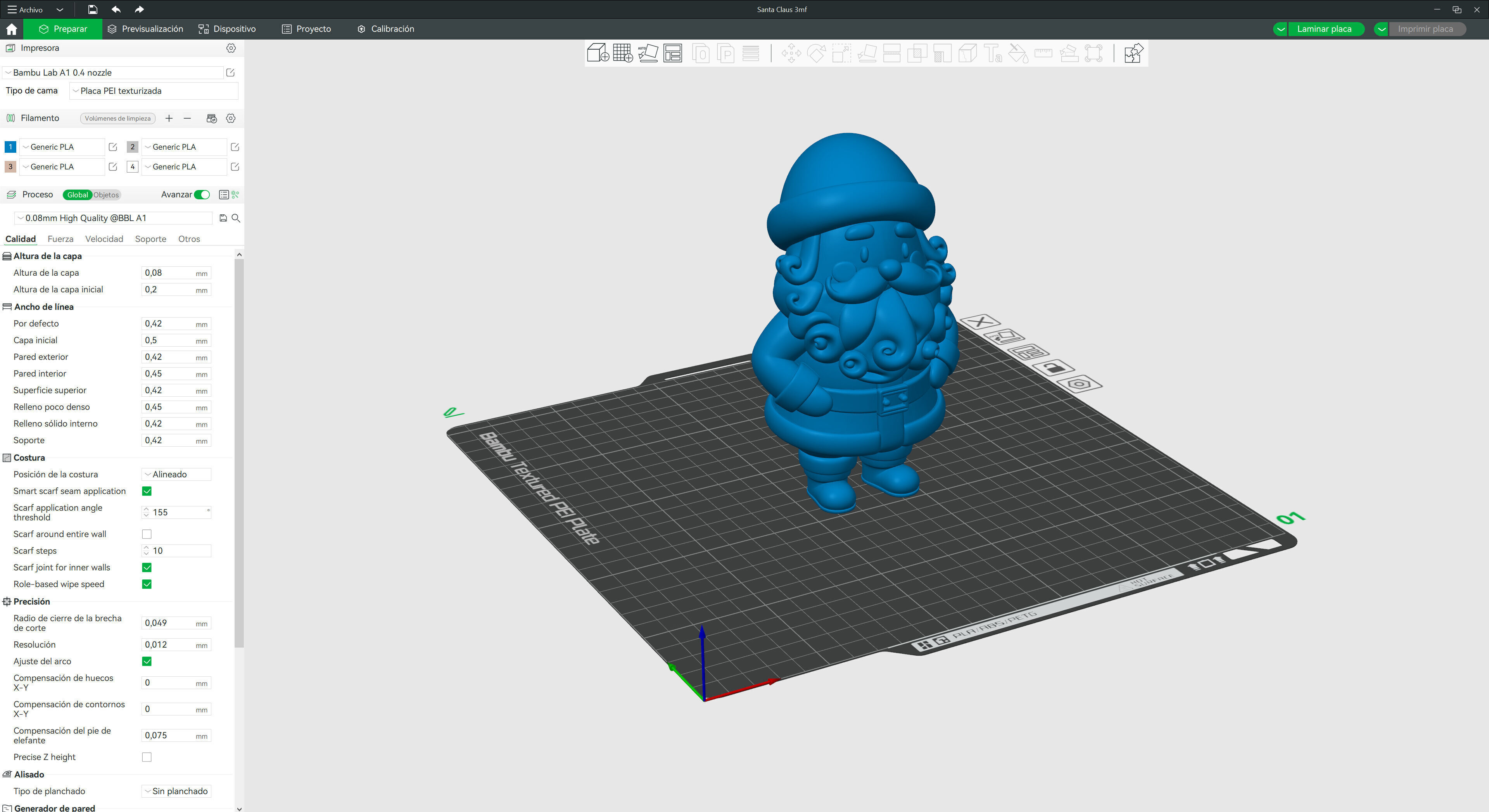 Santa Claus 3D print model_9